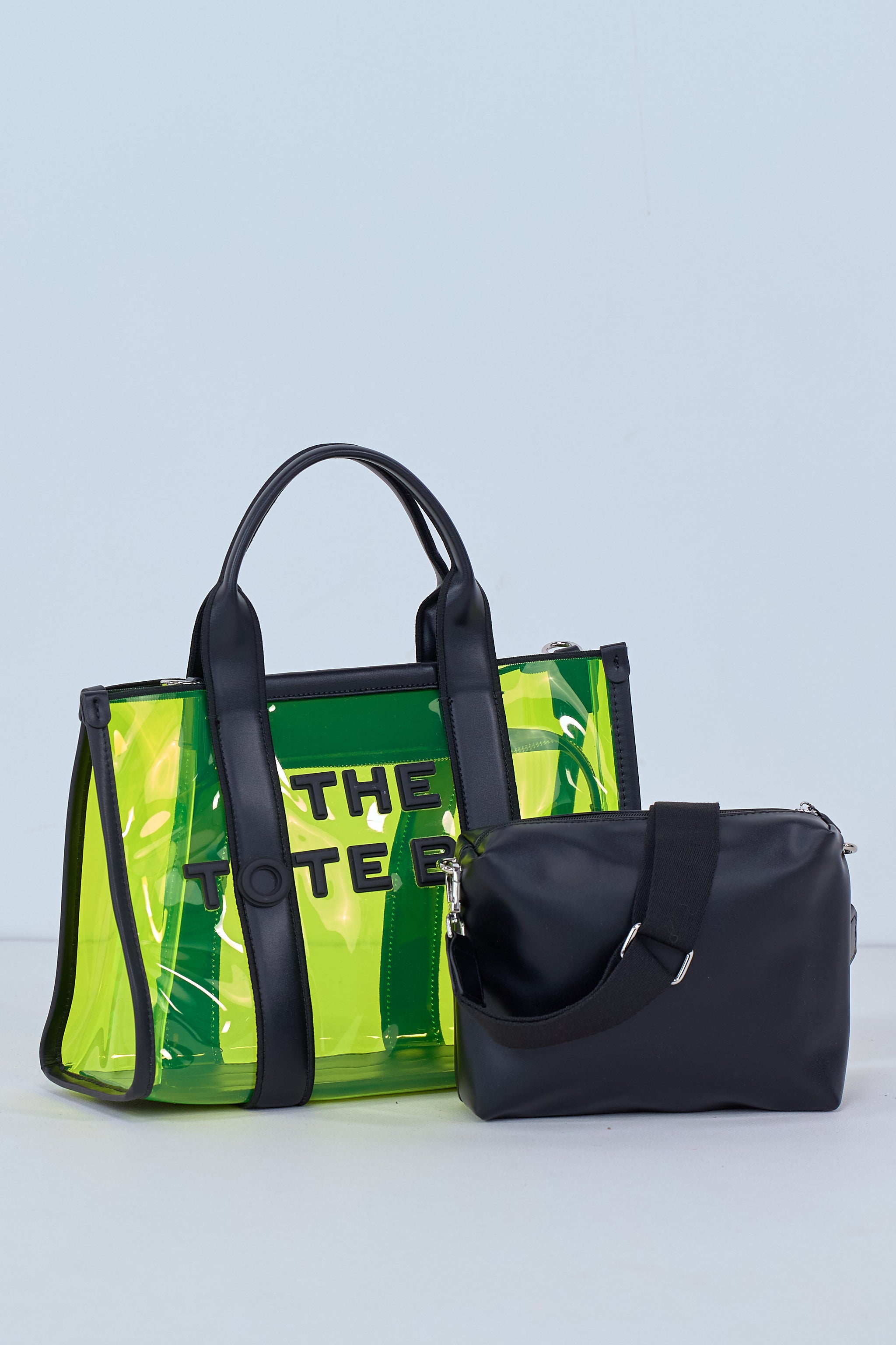 Hochwertige PVC Bag in Bag, grün