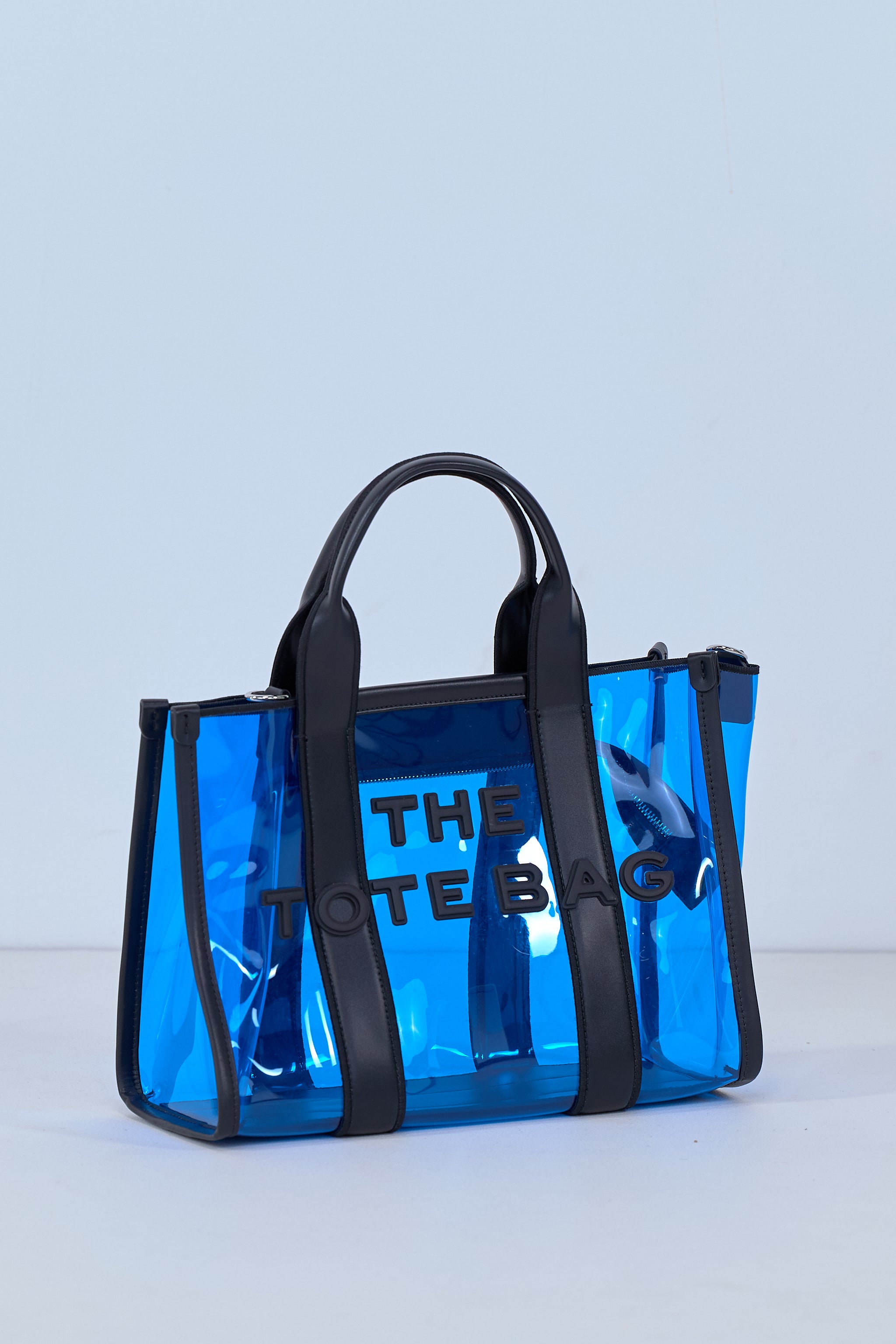 Hochwertige PVC Bag in Bag, blau