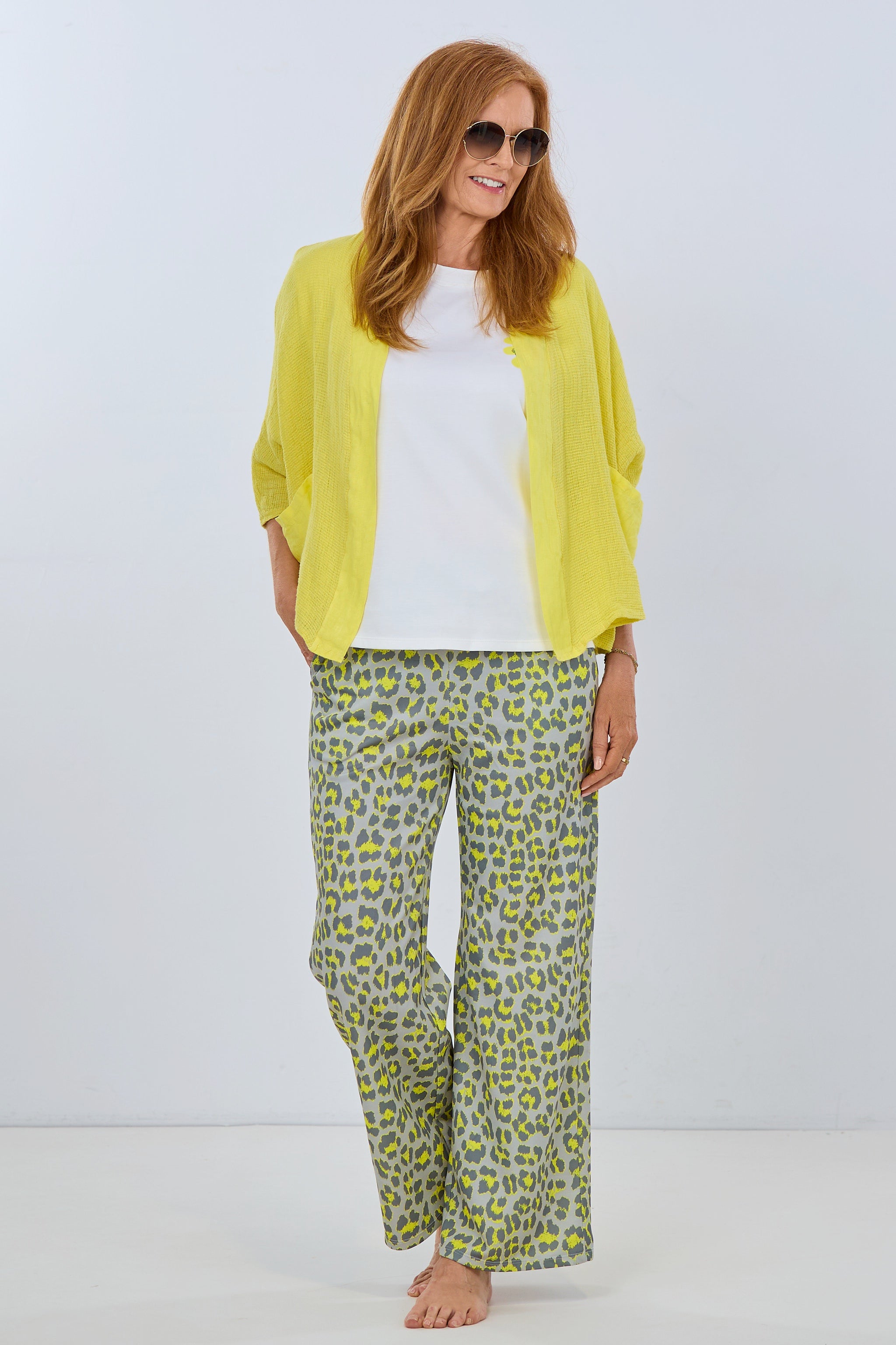 Kimono Jacke, gelb von Trends & Lifestyle Deutschland GmbH