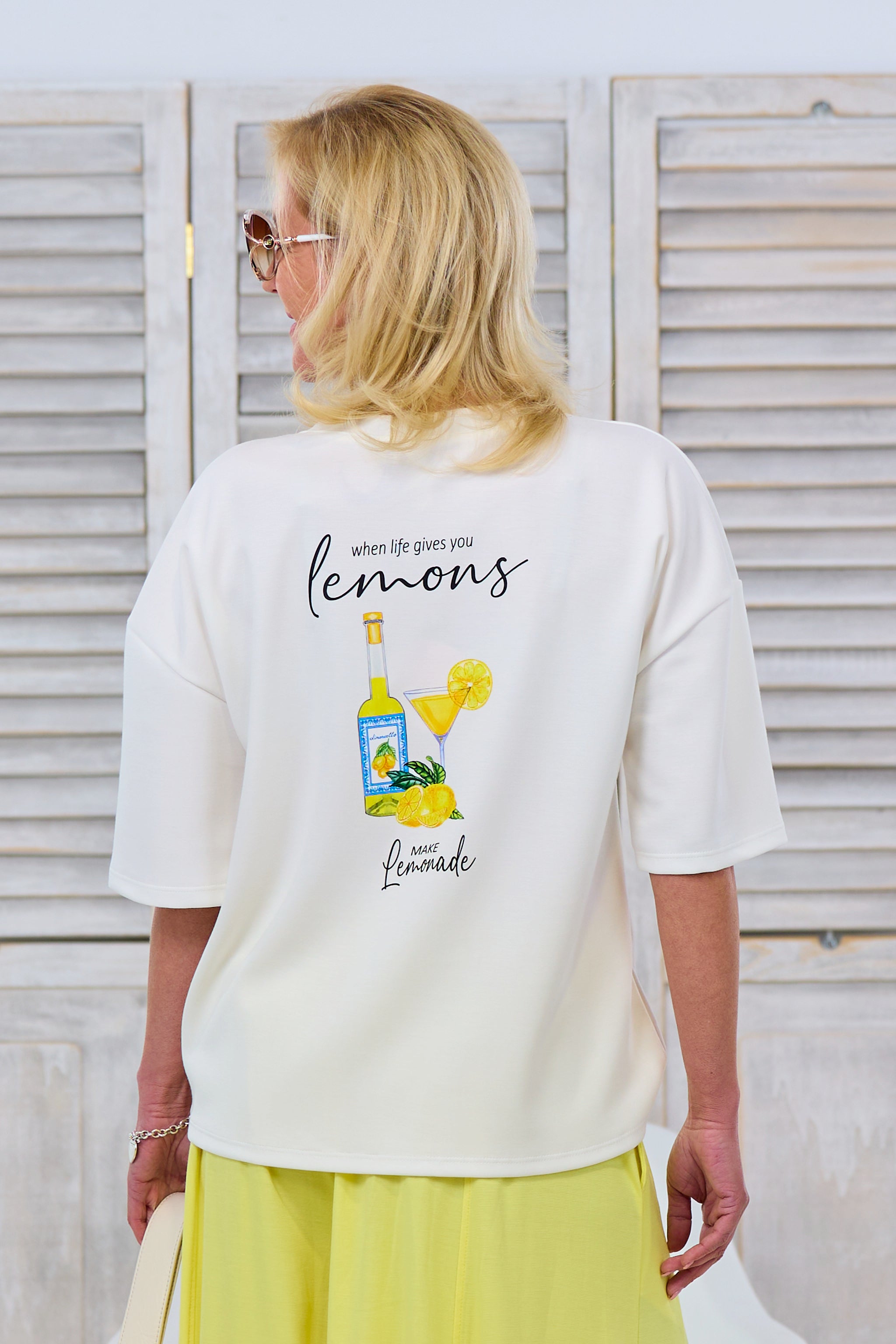 Shirt LEMONS, ecru-gelb von Trends & Lifestyle Deutschland GmbH