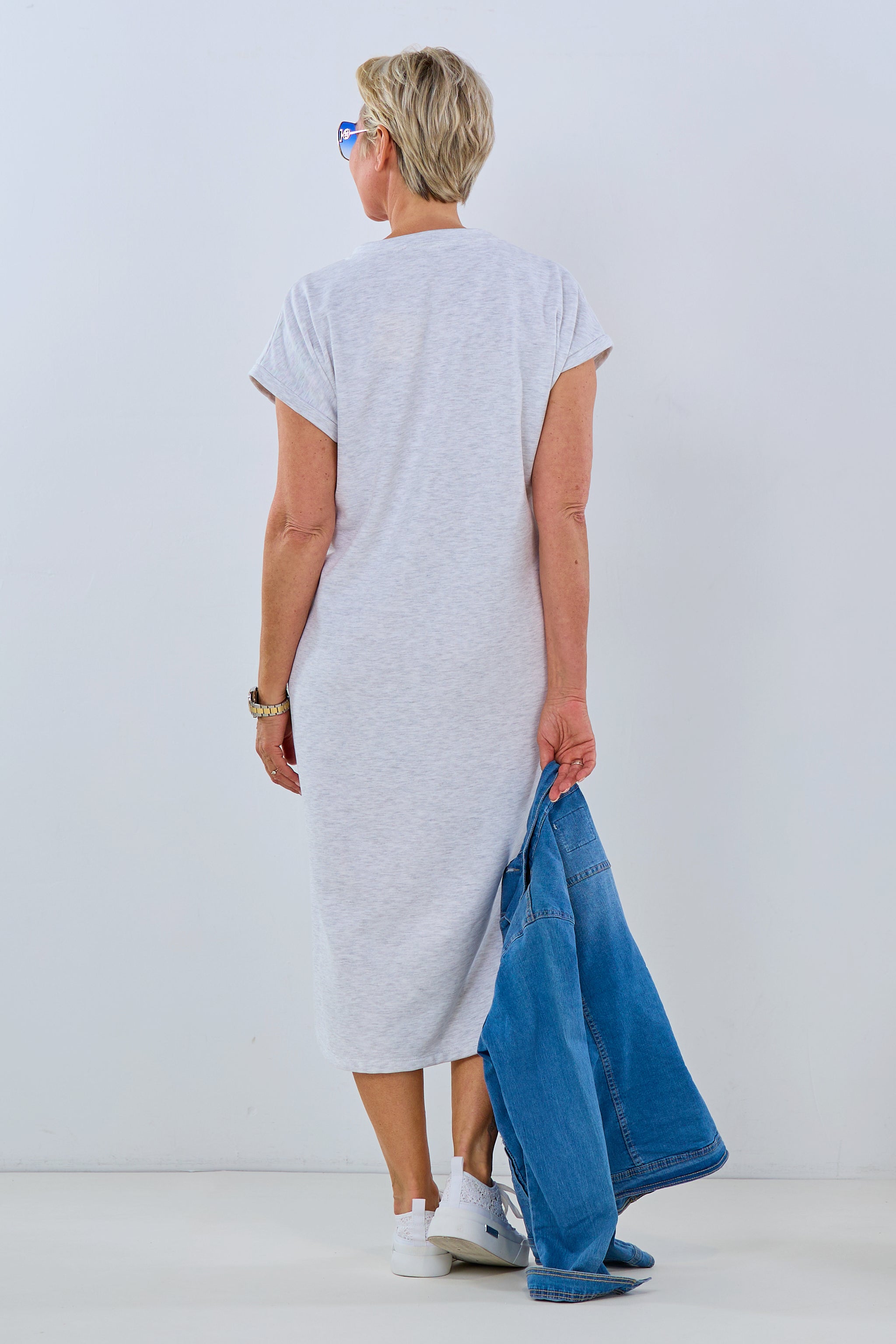 langes Sweatkleid SOHO, grau von Trends & Lifestyle Deutschland GmbH