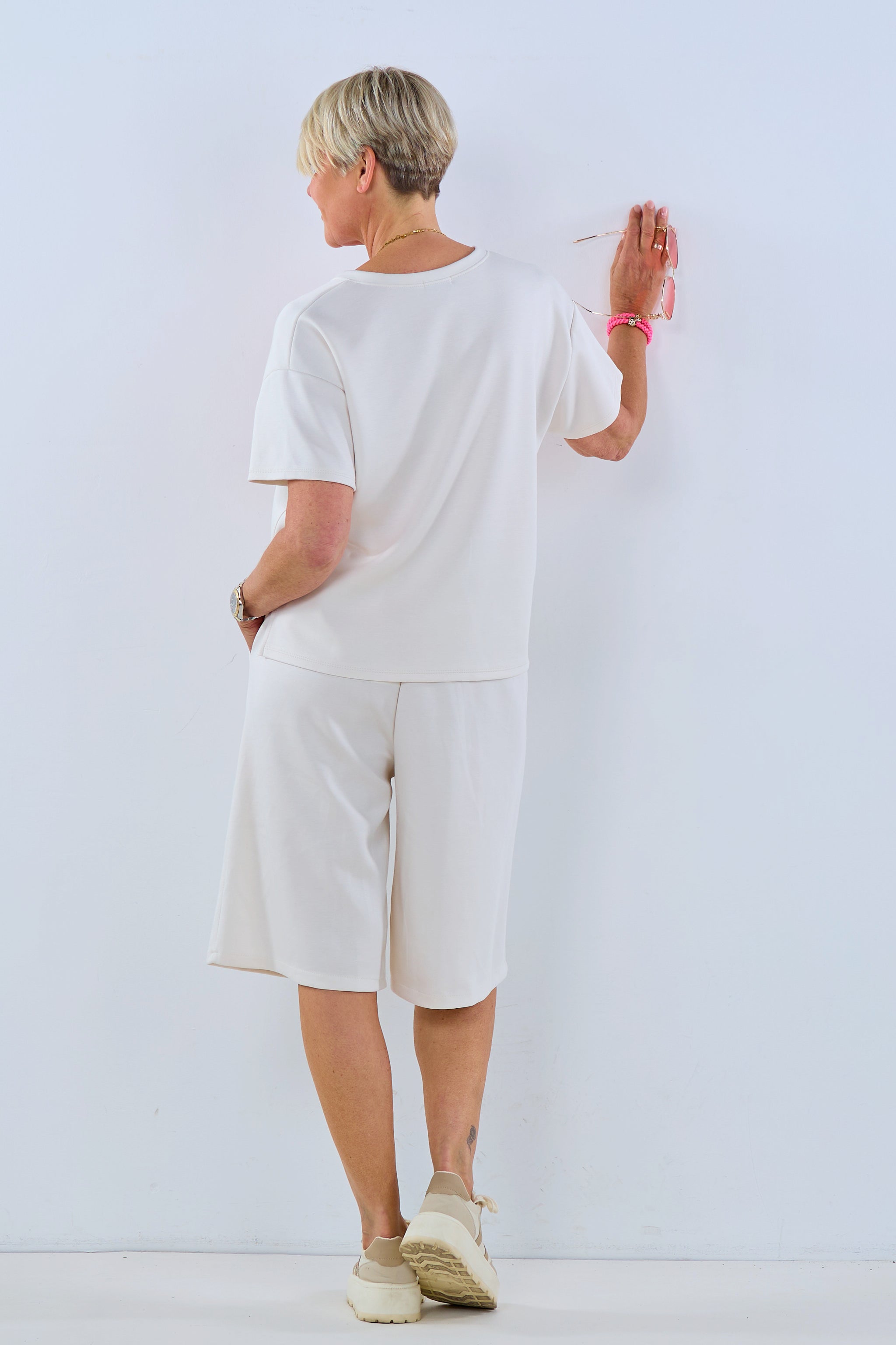 Soft shirt SOHO, cream-pink