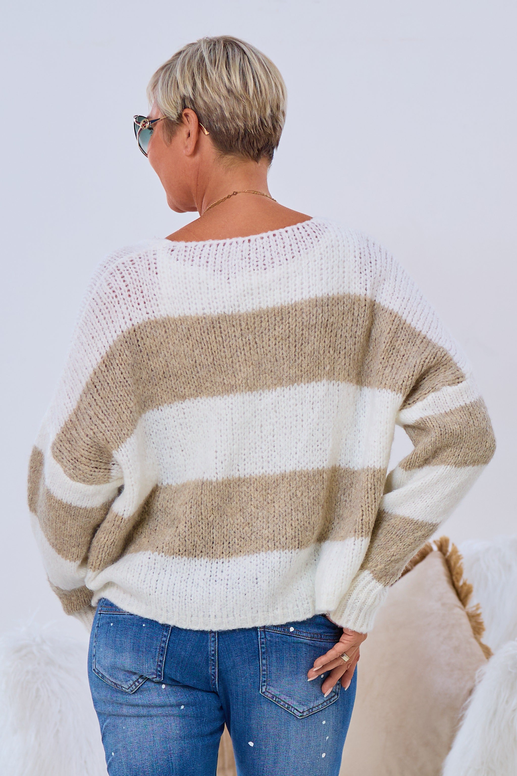 Cardigan mit Schleifen