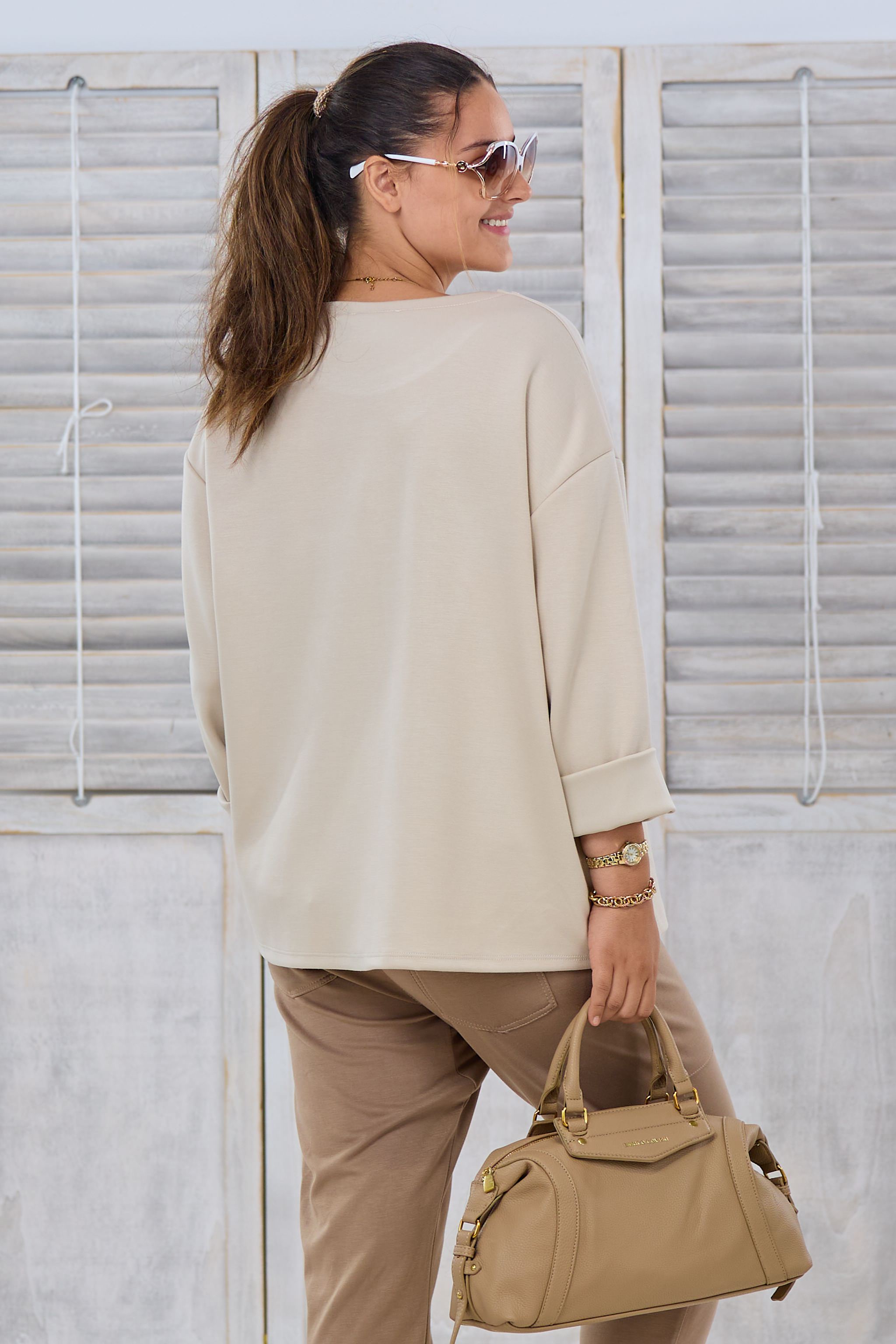 Cozy Shirt BROOKLYN, beige-taupe