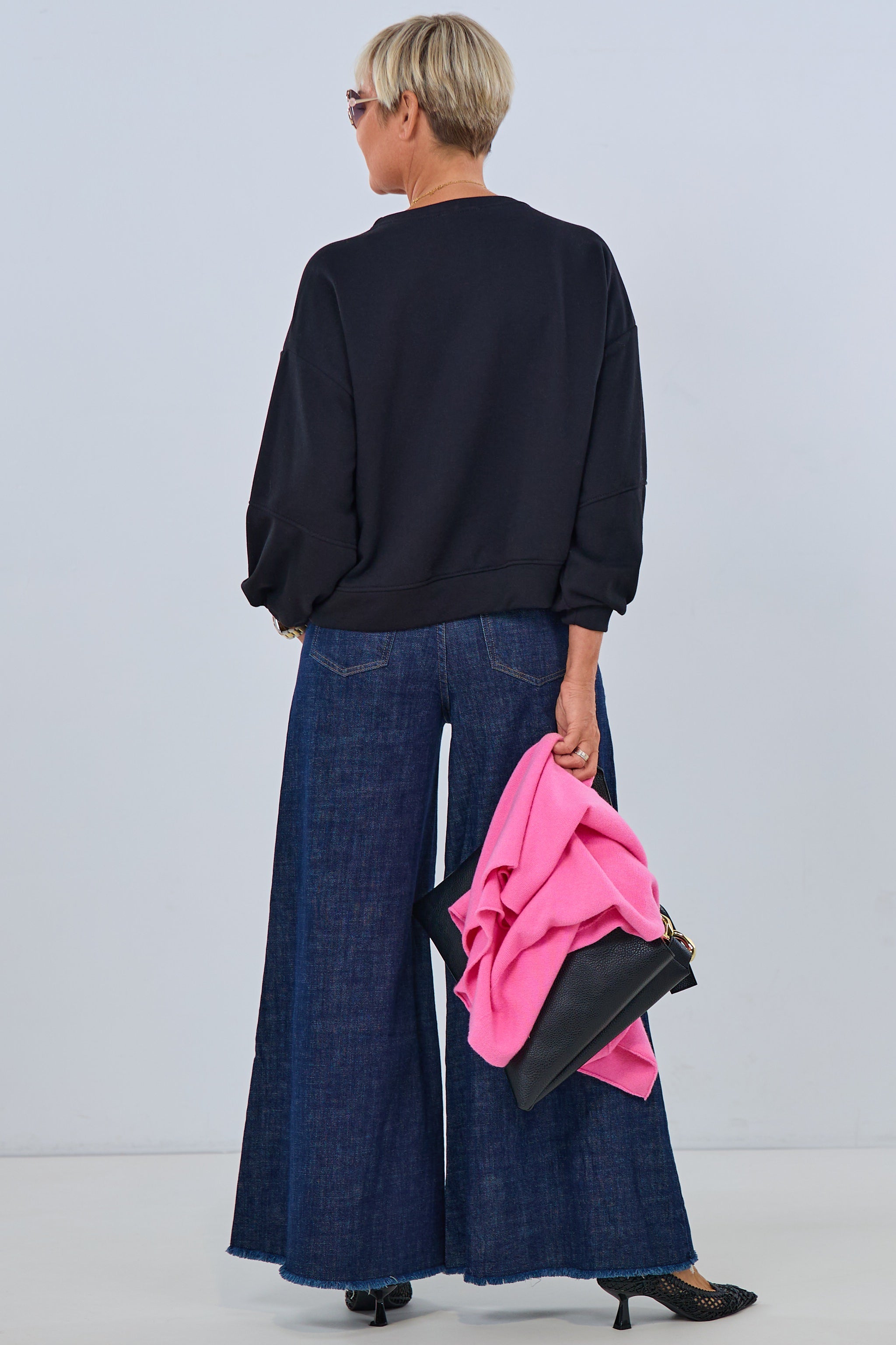 Sweaty PARIS, schwarz-pink