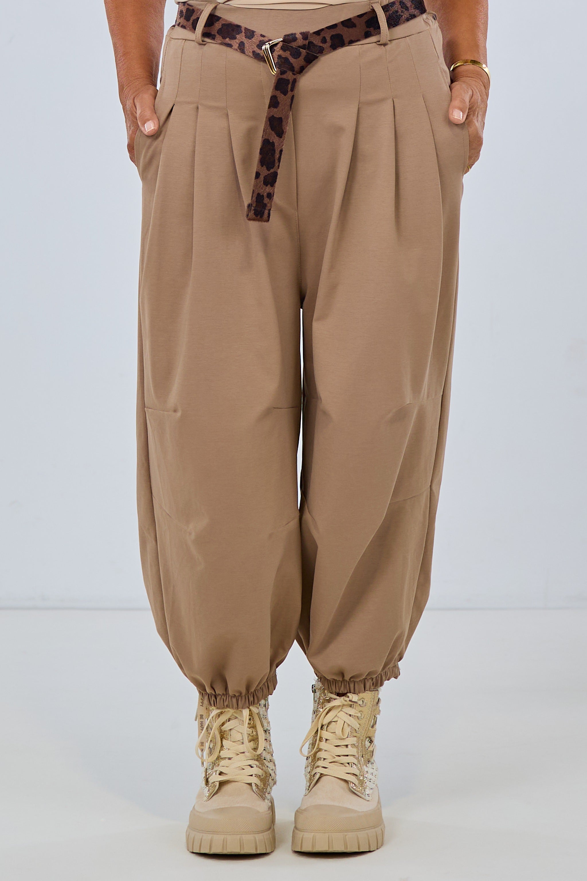 Baggy im Balloon-Style, taupe