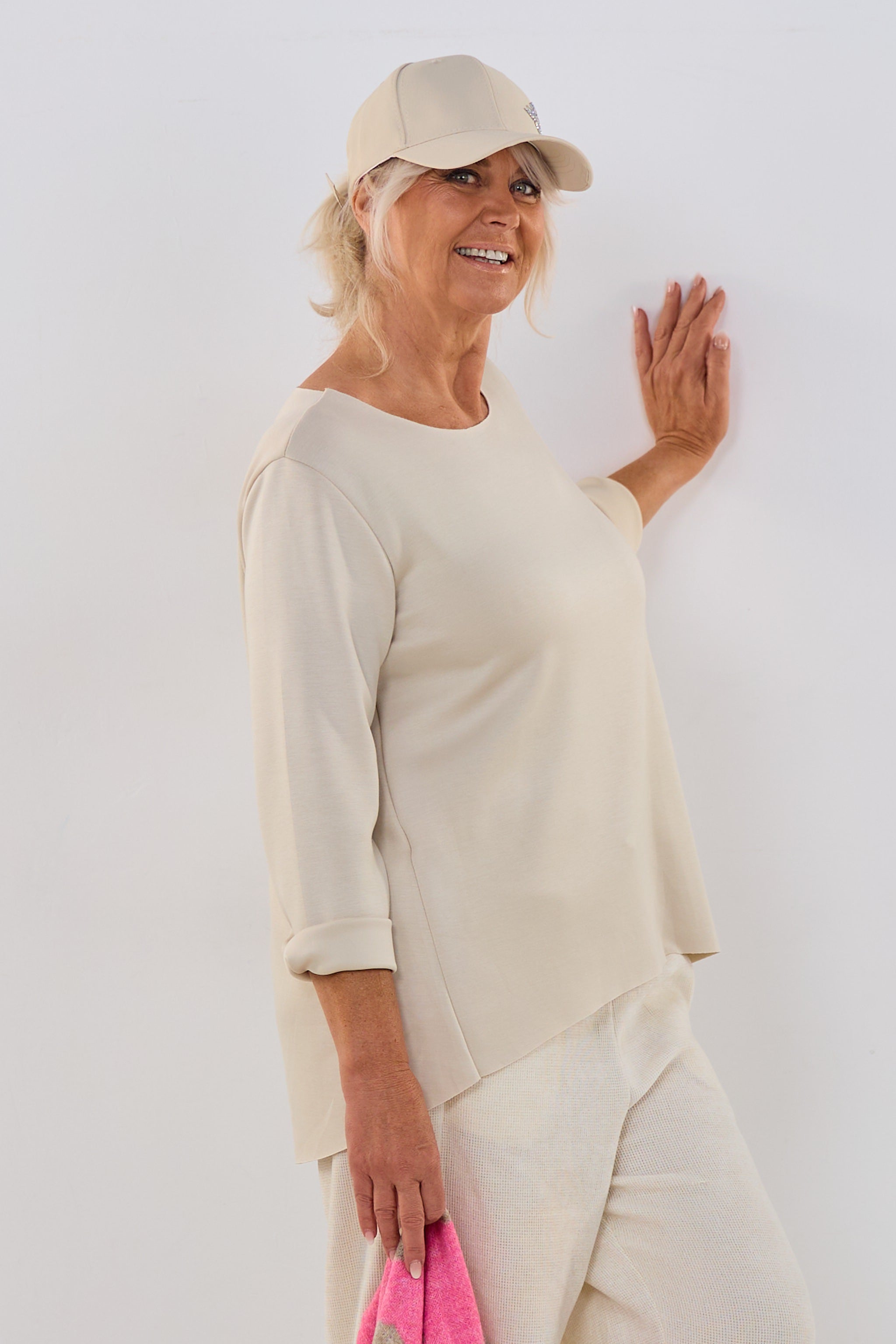 Cozy Basic Shirt, beige
