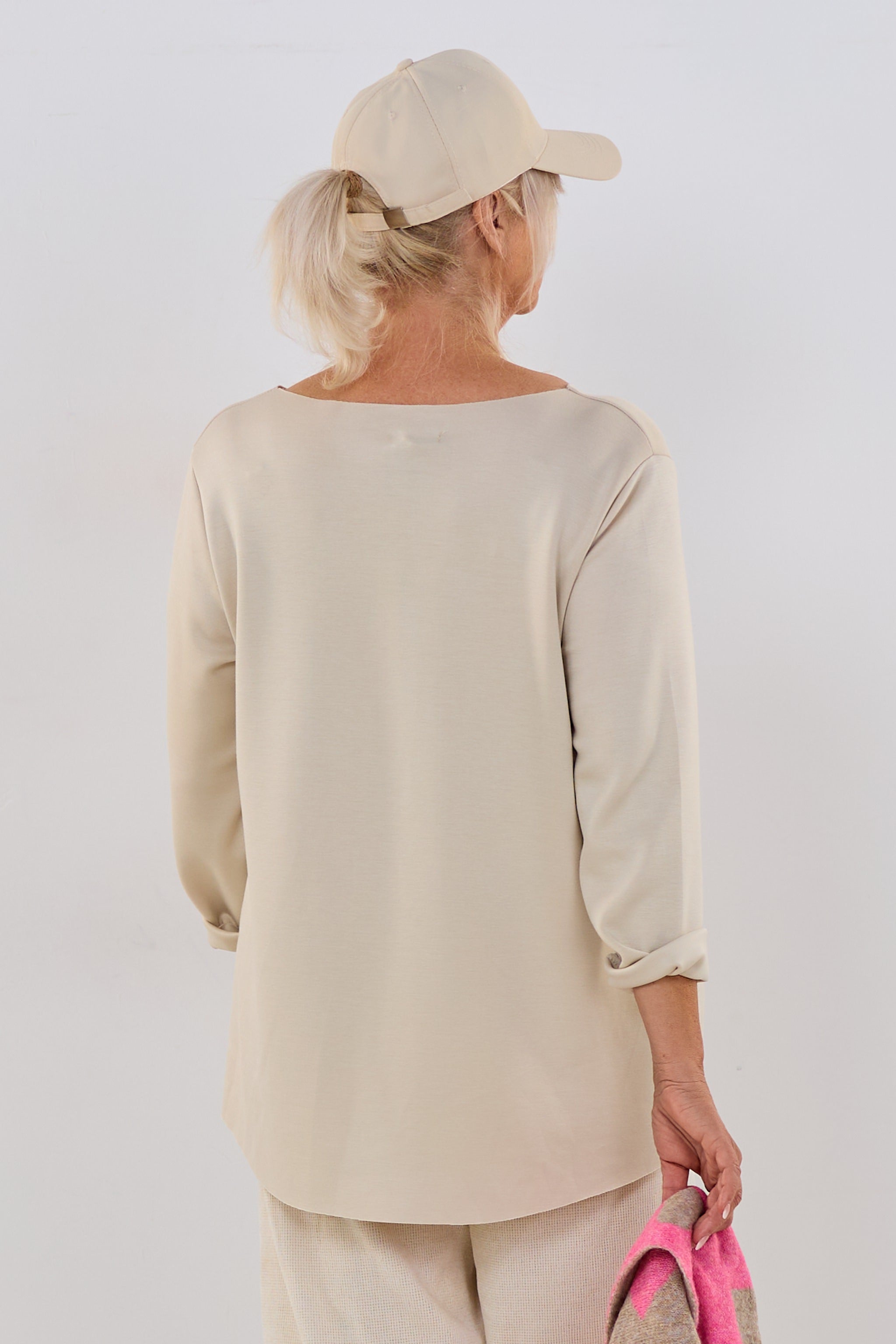 Cozy Basic Shirt, beige