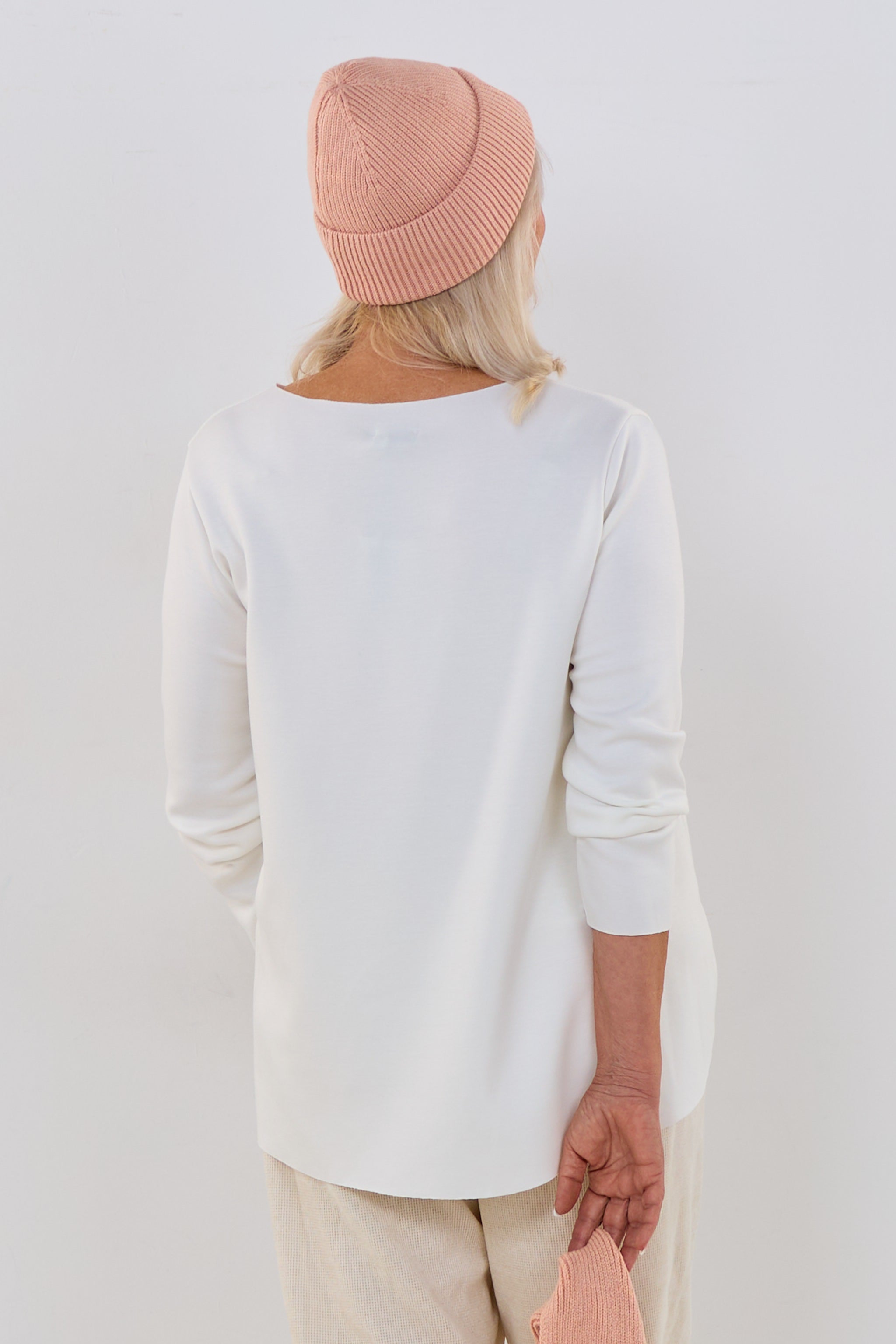 Cozy Basic Shirt, ecru