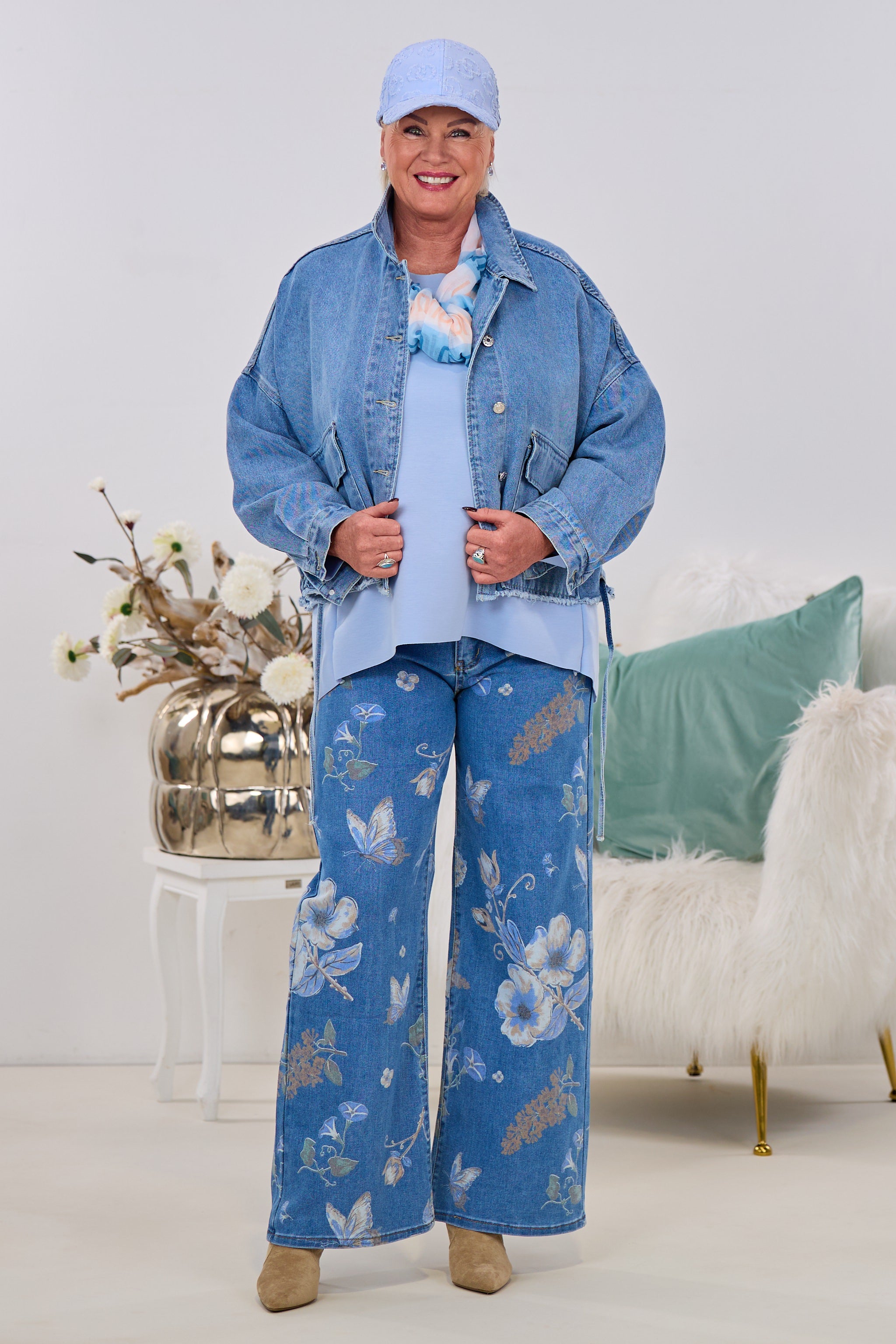 Cozy Basic Shirt, hellblau