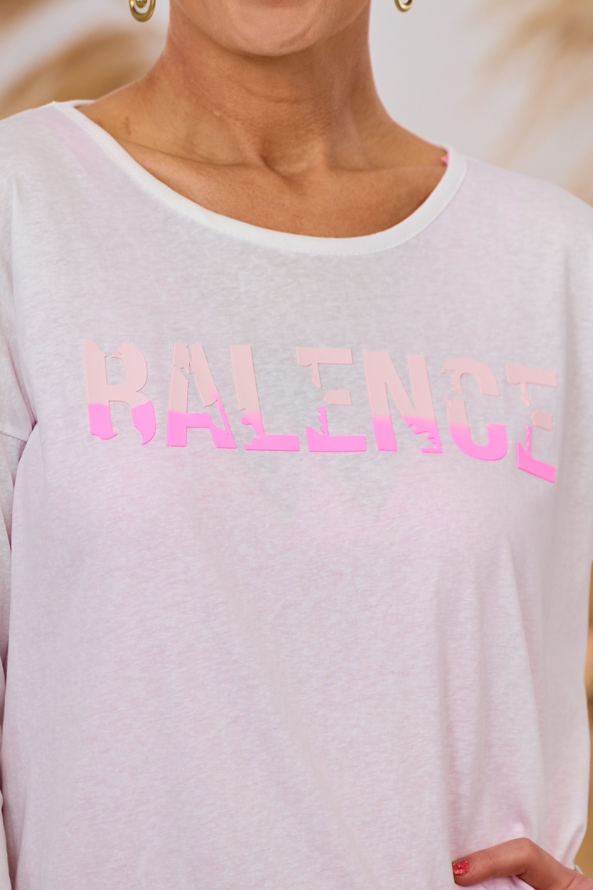 Longsleeve Balence, weiß