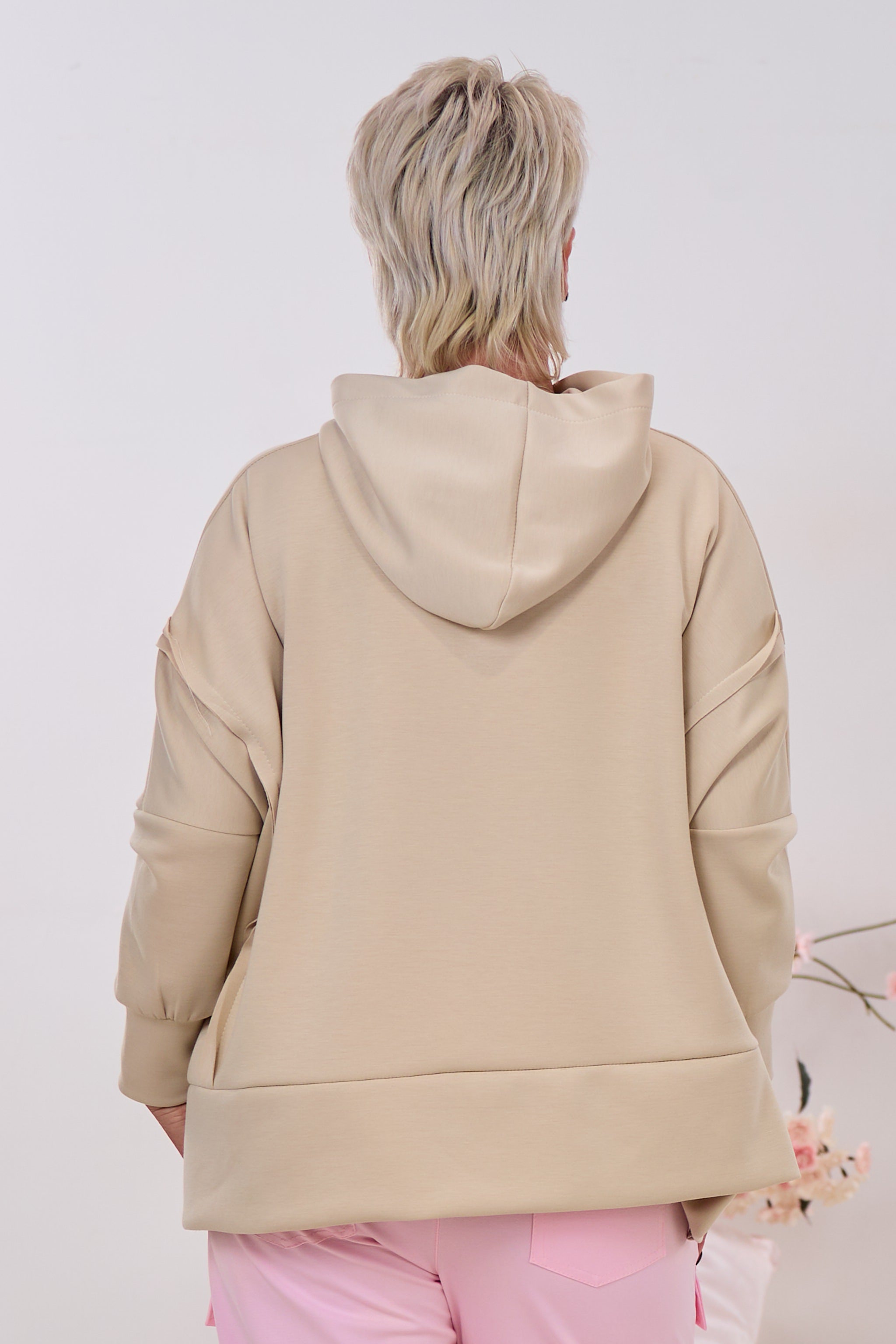 Cozy Hoodie MON CHÉRI PARIS, beige-rosa