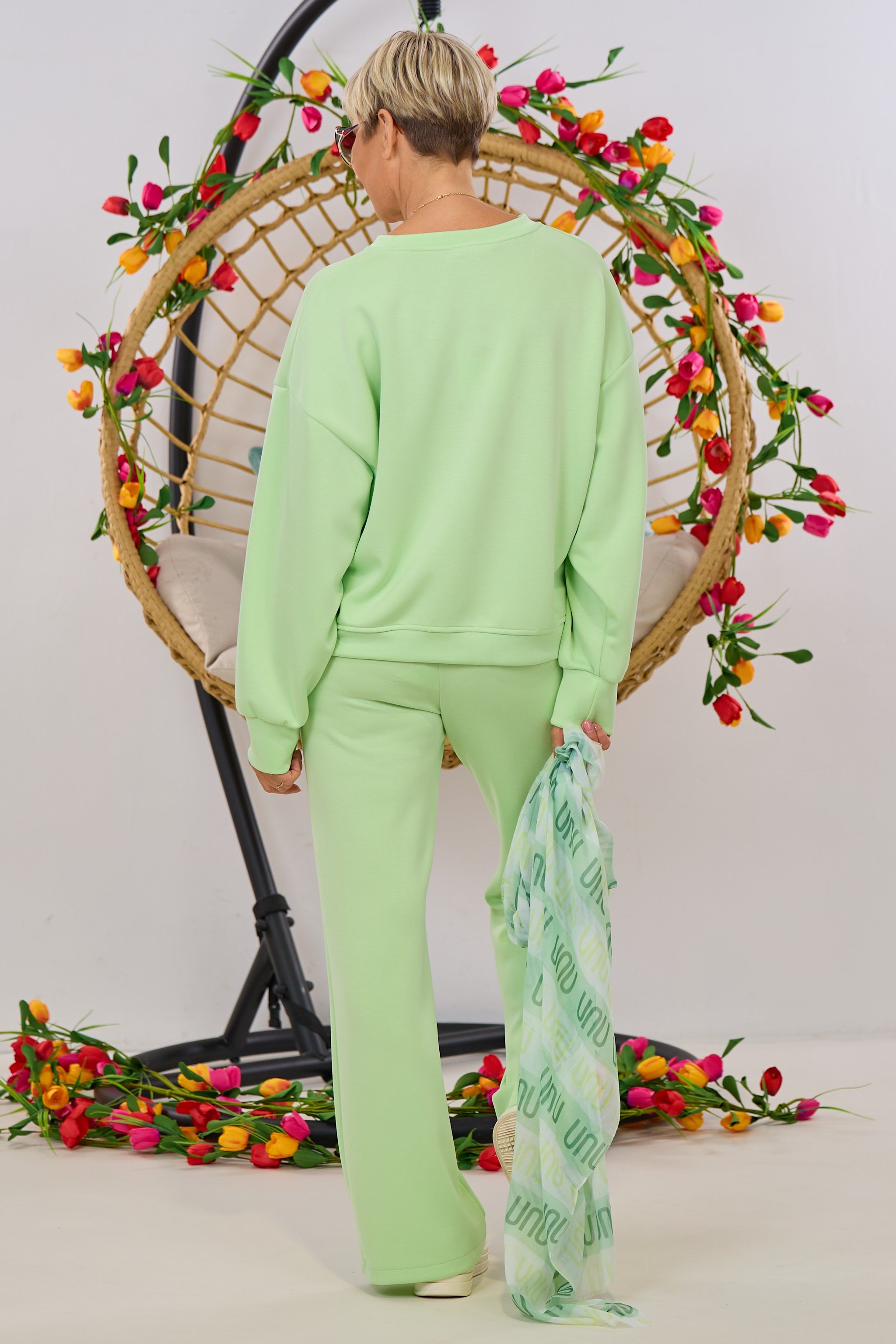 Cozy Sweaty MARTINI CLUB, apfelgrün