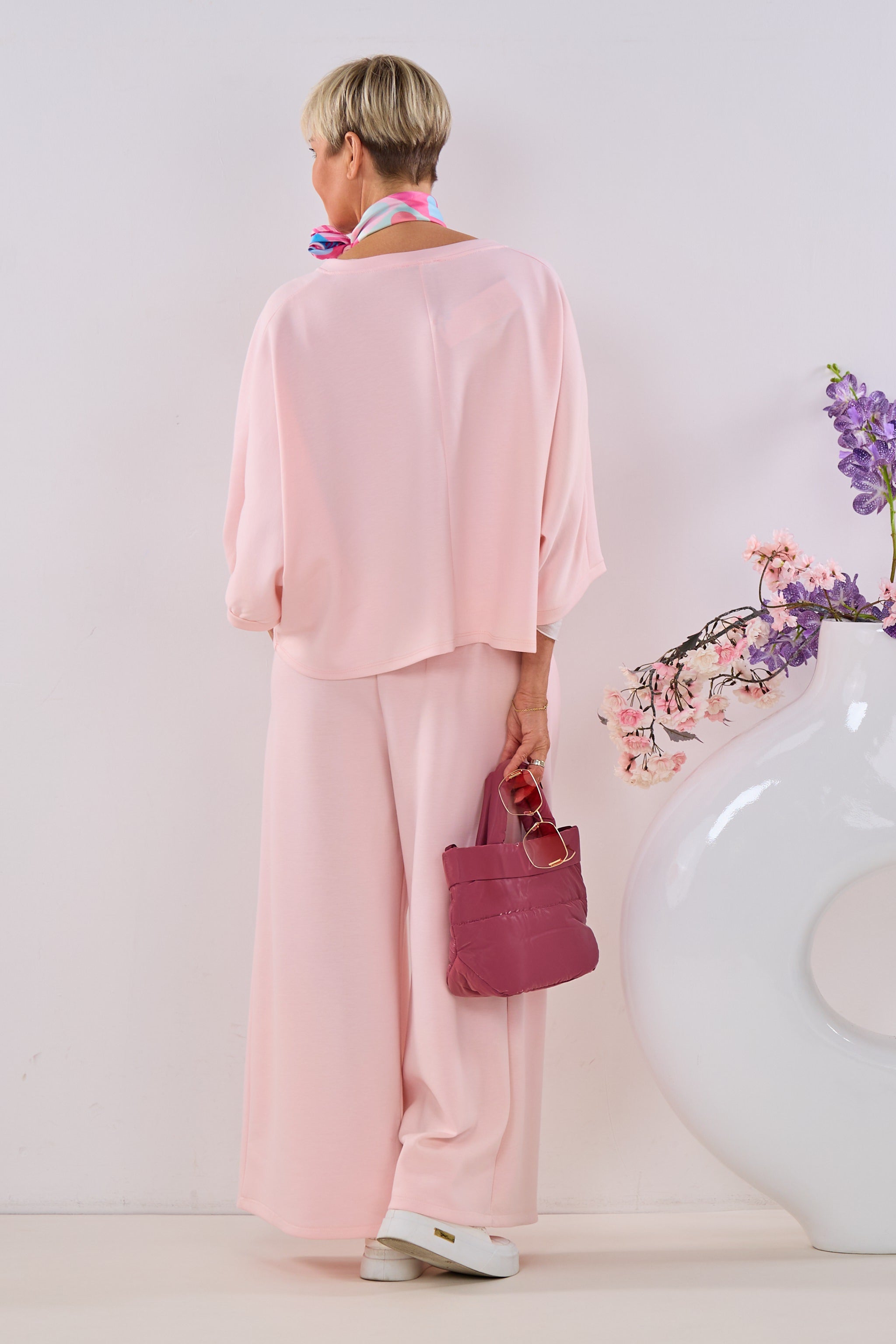 Cozy 2-Teiler c'est la vie, rosé