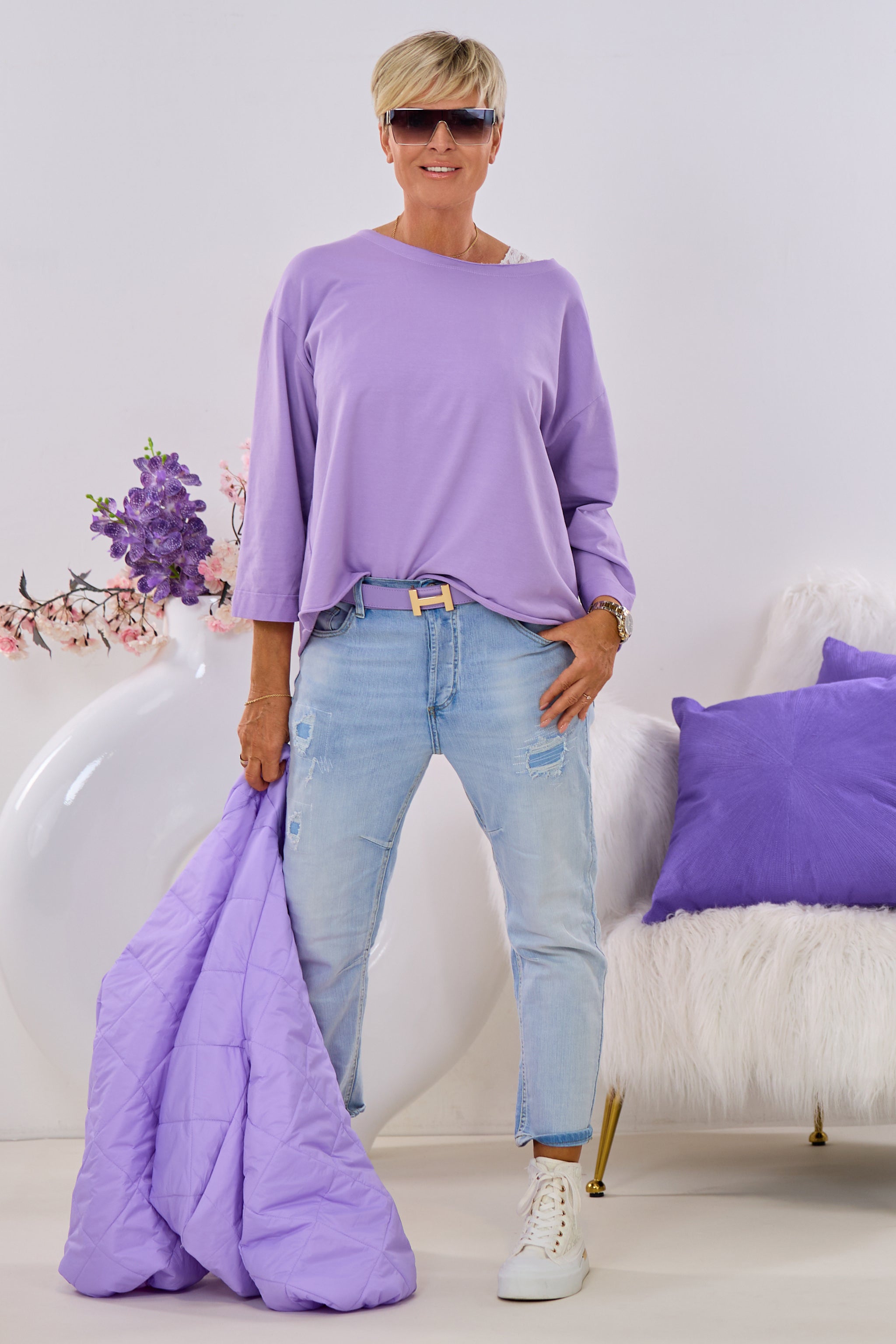 Sweaty GOOD KARMA, flieder