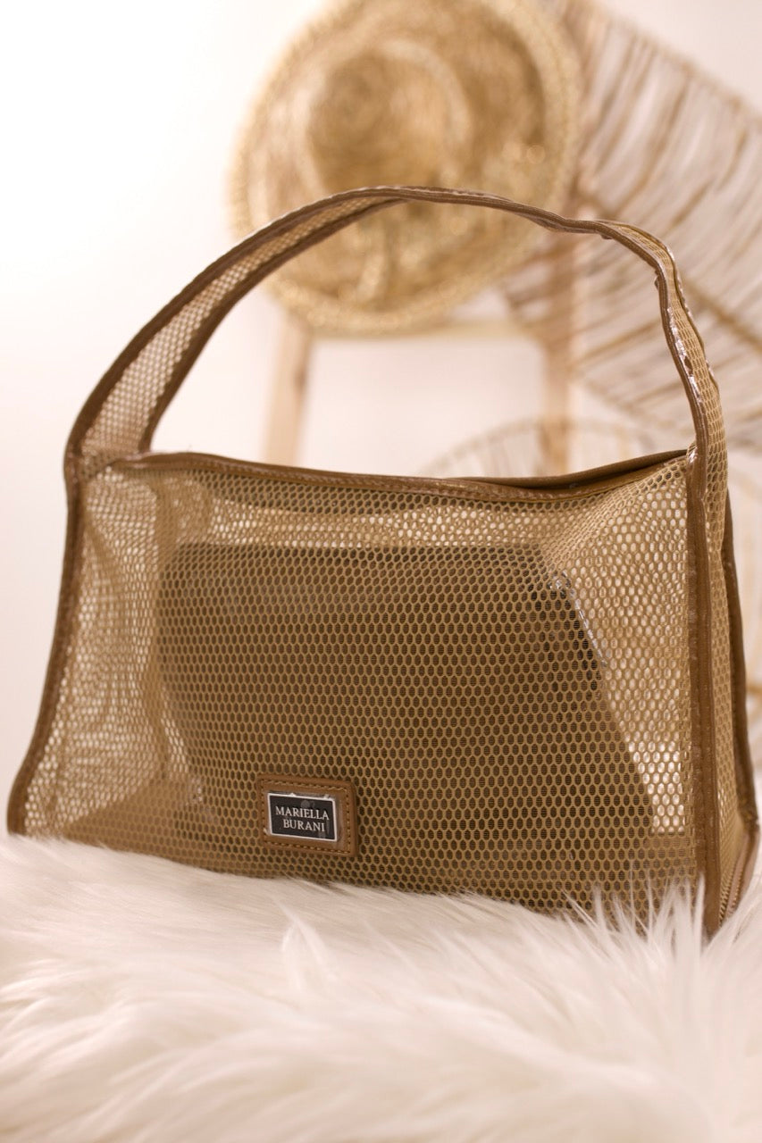 Süße Netz-Bag, braun