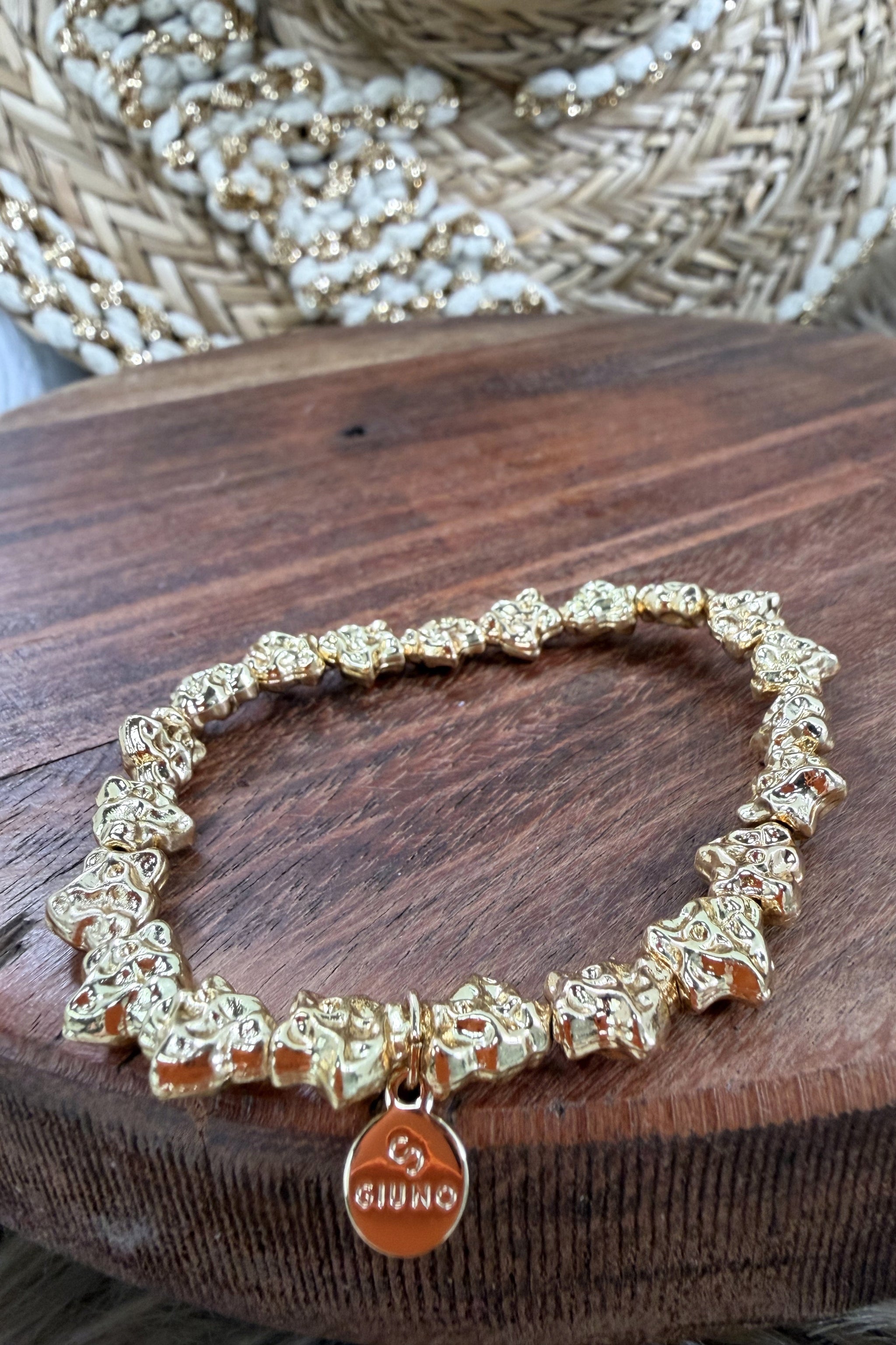 Armband NUGGETS, gold