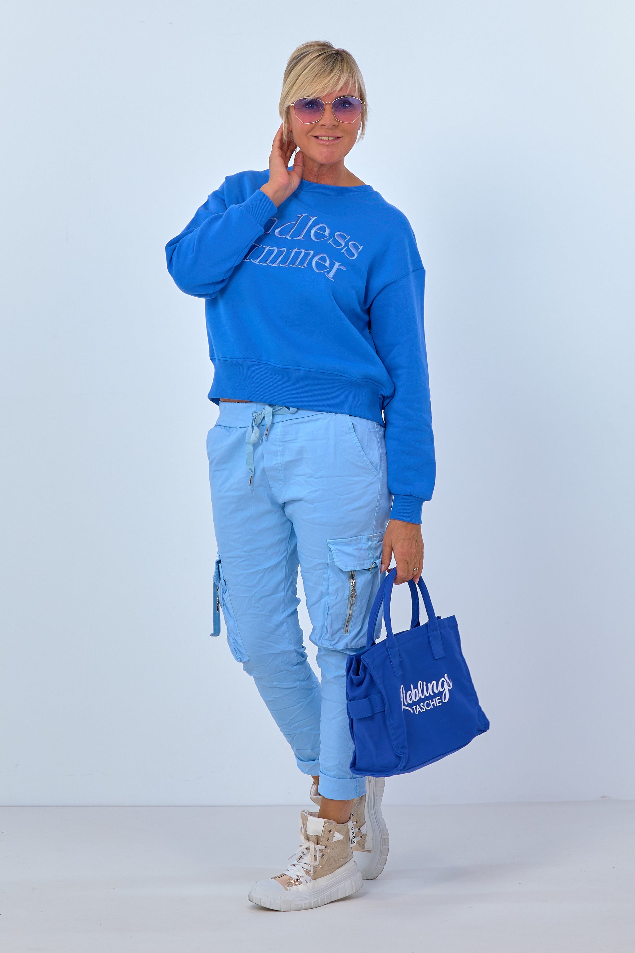 Damen Sweatshirt blau TLD GmbH
