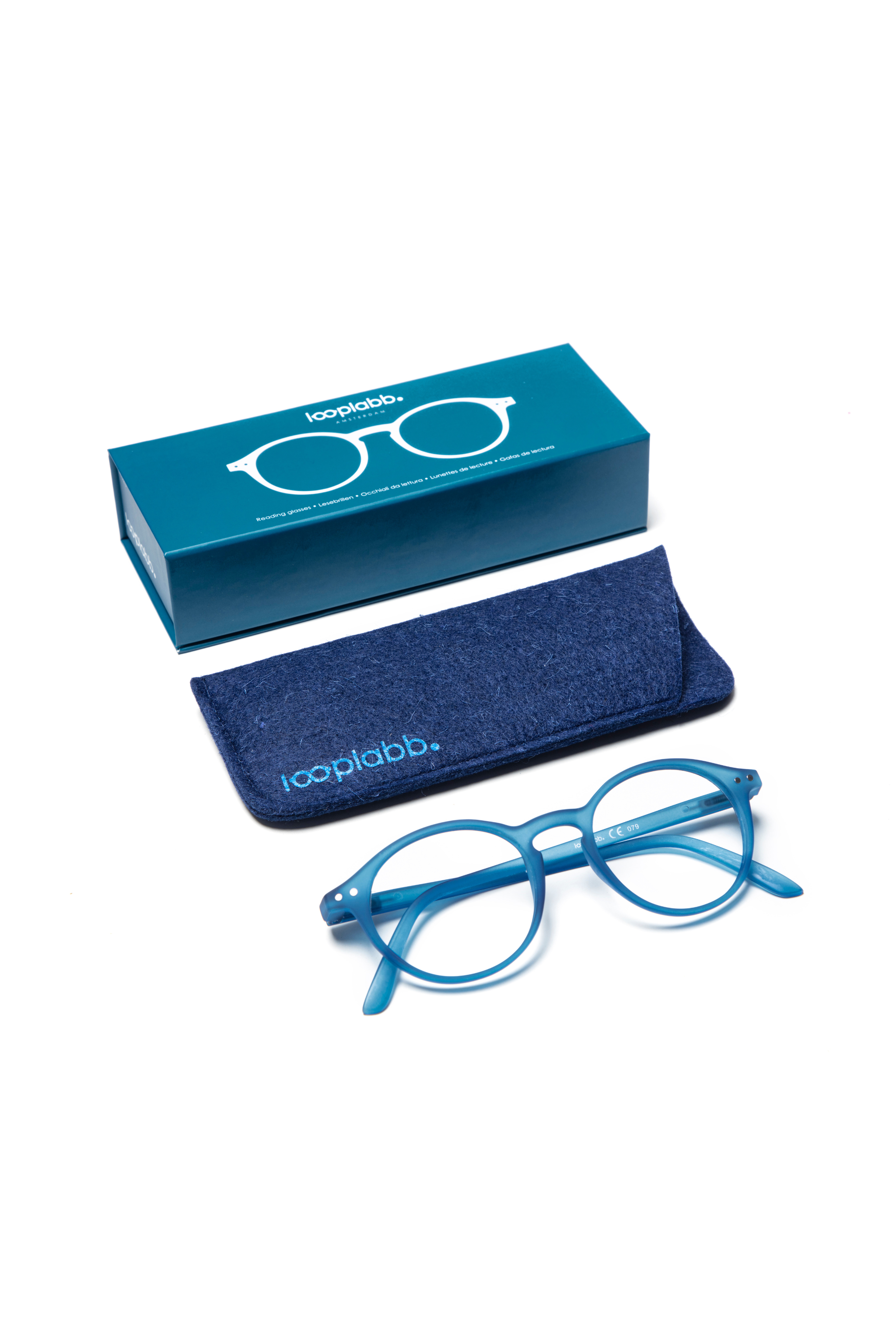 Looplabb Lesebrille "Faust" in hellblau bei Trends & Lifestyle Deutschland