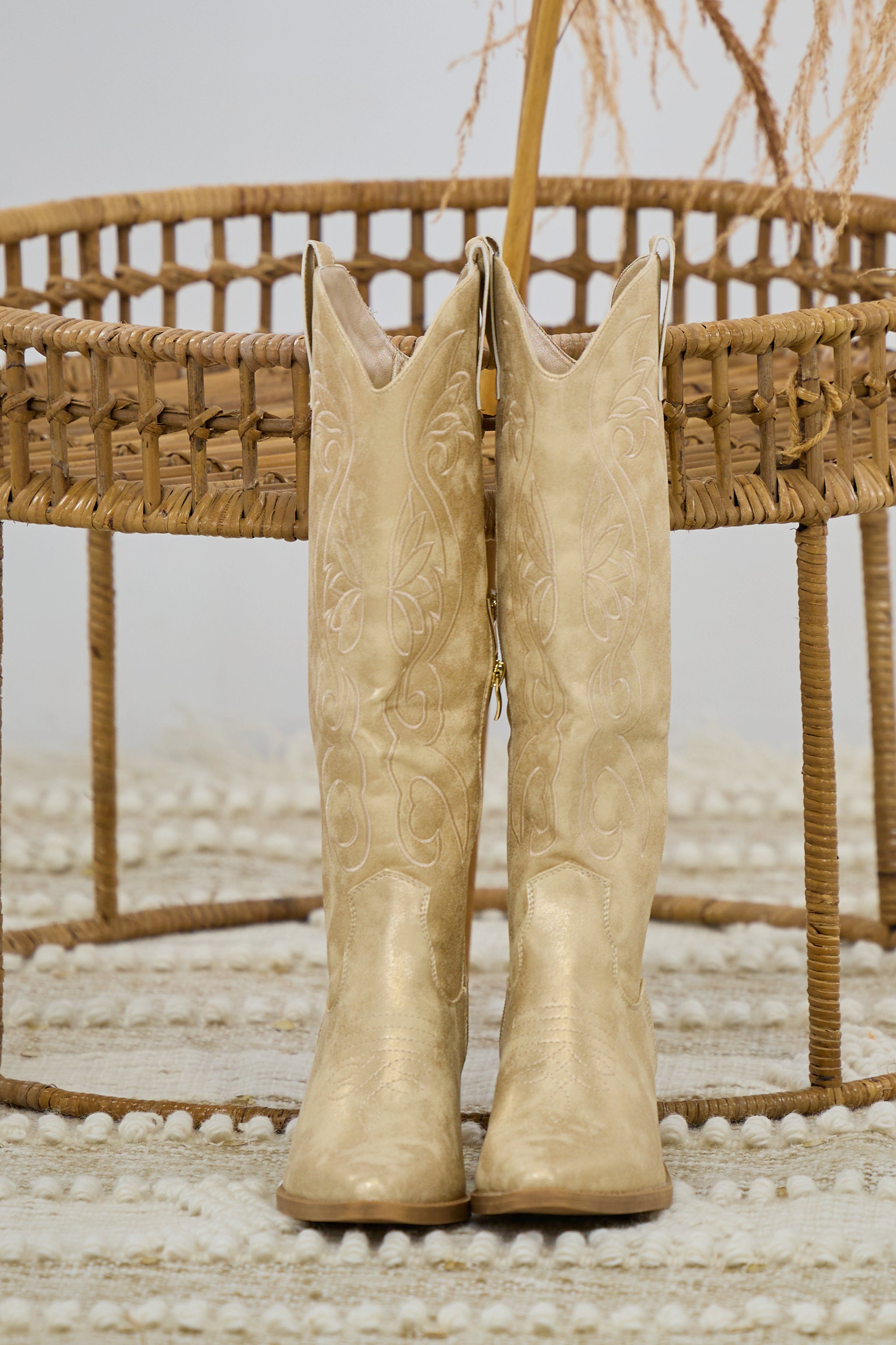 Cowboystiefel, gold von Trends & Lifestyle Deutschland GmbH