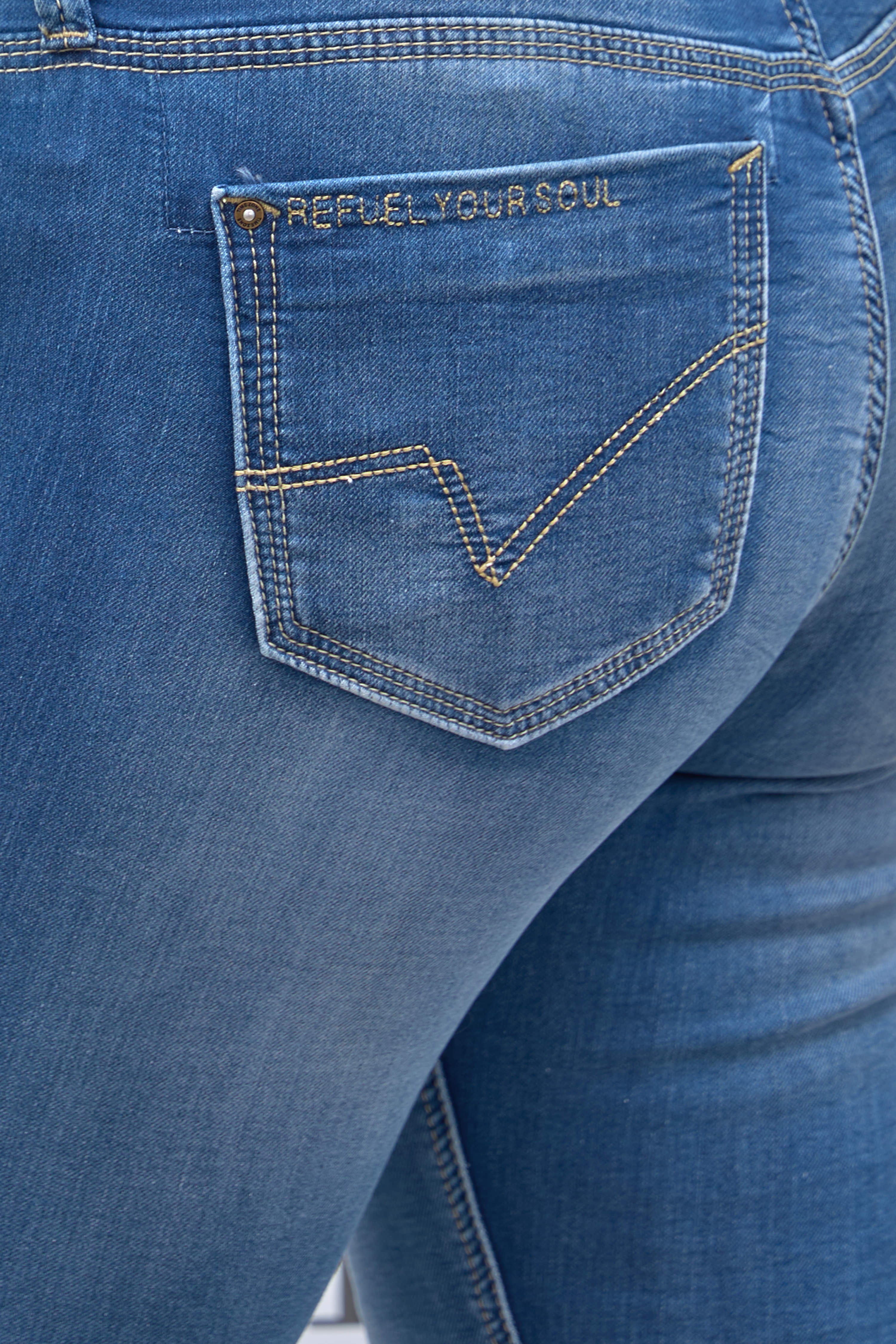 Jeans "AleenaTZ", blue denim