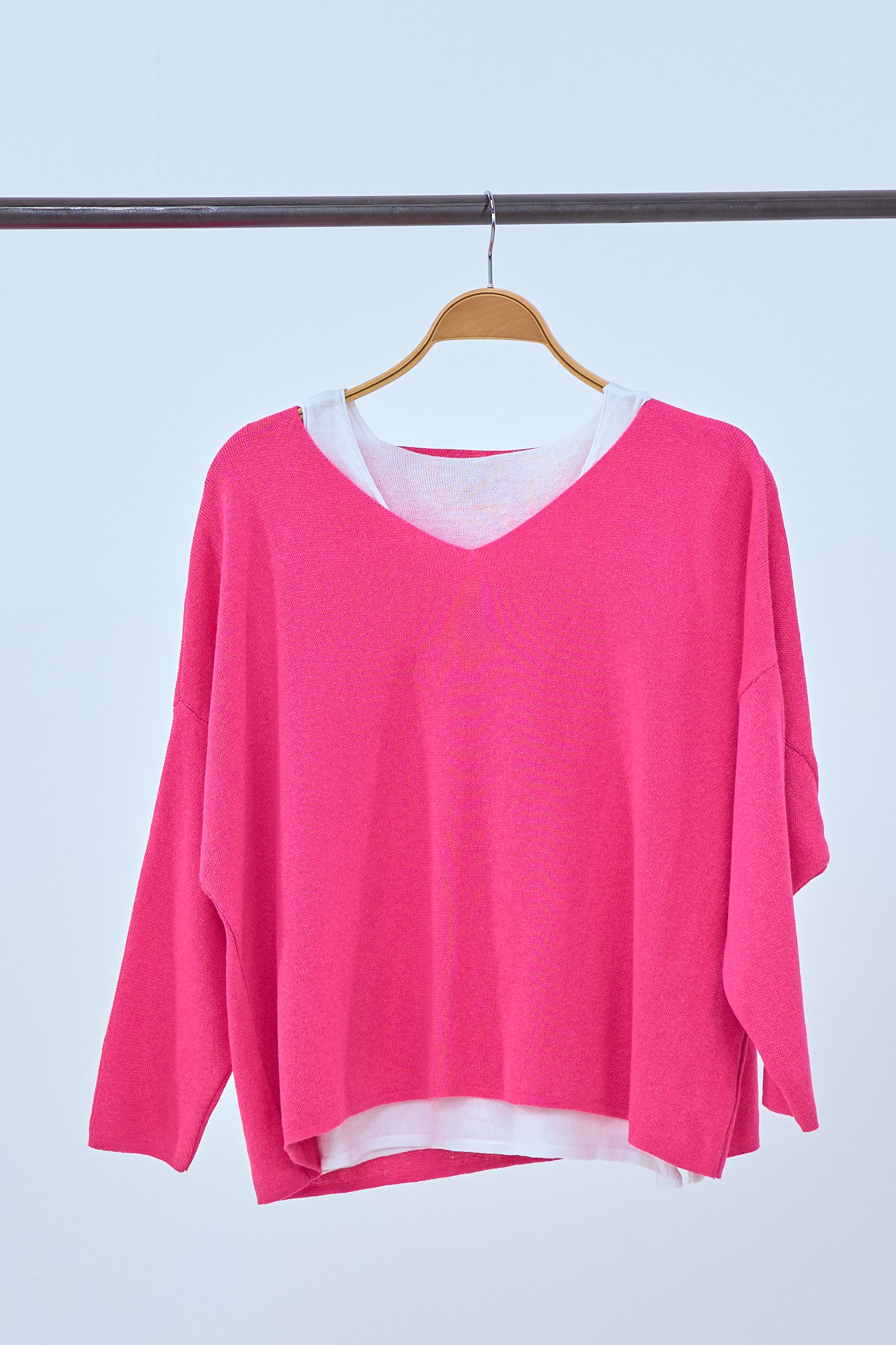 Zwei in eins Pullover in pink von Trends & Lifestyle Deutschland GmbH