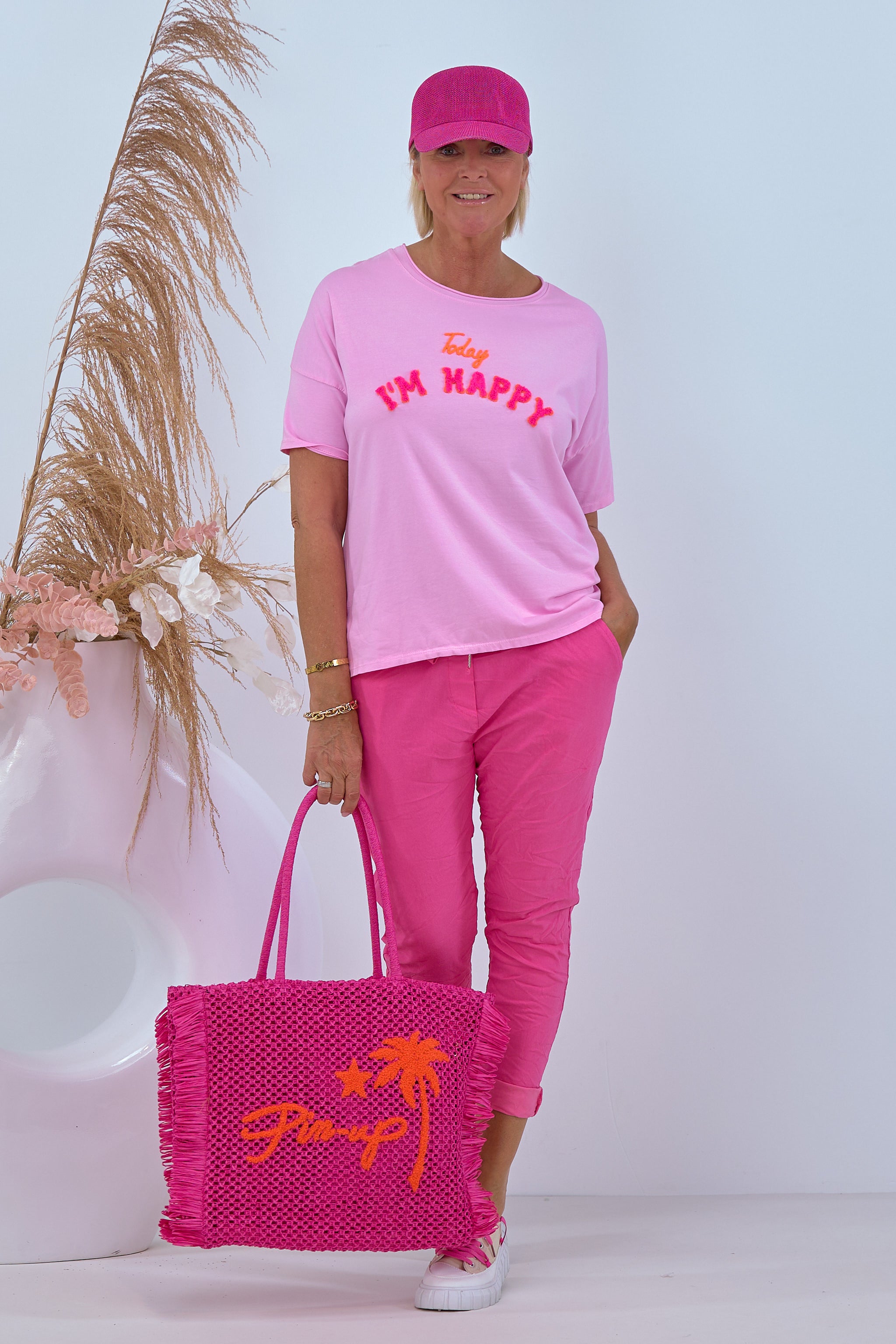 Damen Accessoires Kappe pink von Trends & Lifestyle Deutschland GmbH