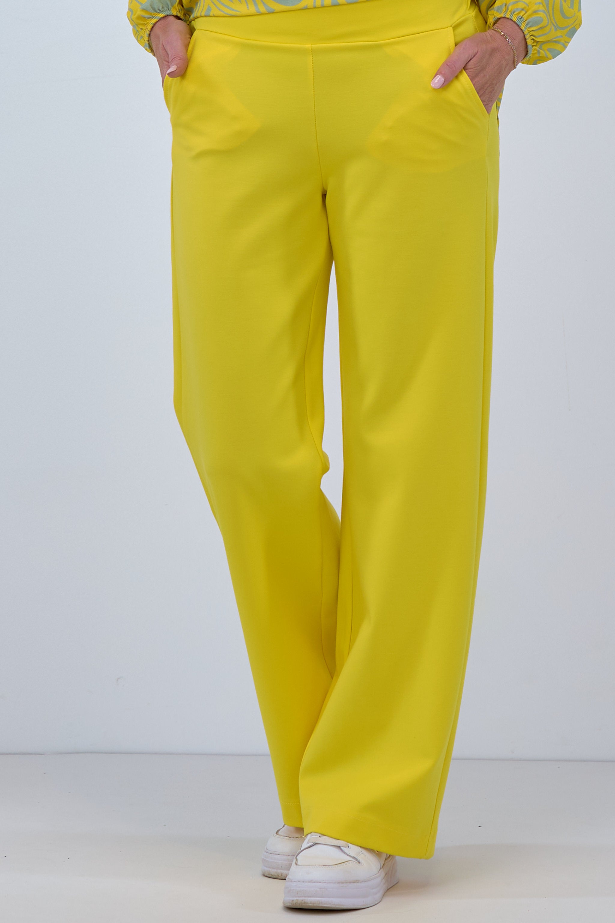 Damen Anzughose gelb von Trends & Lifestyle