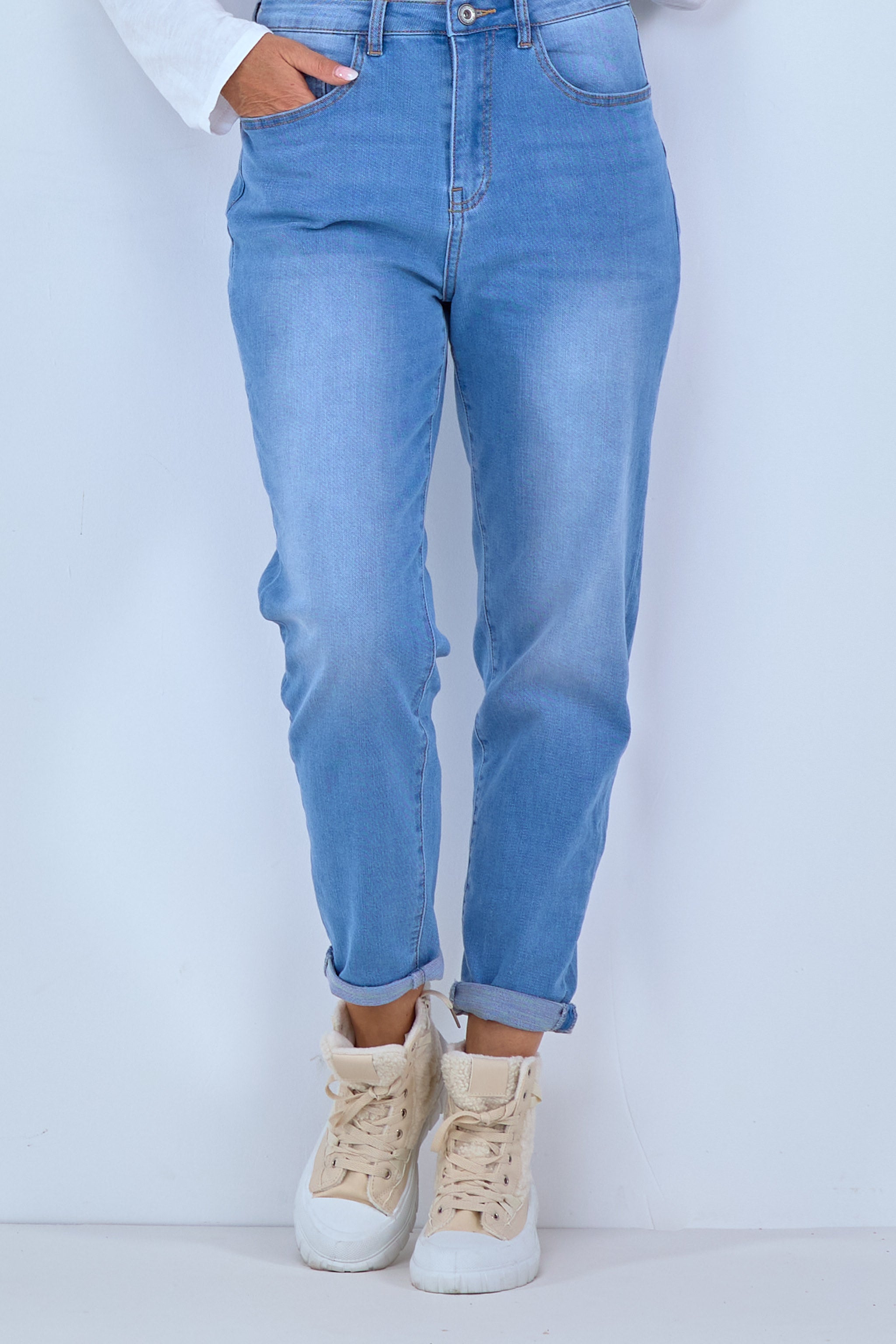 Five-pocket jeans, light blue