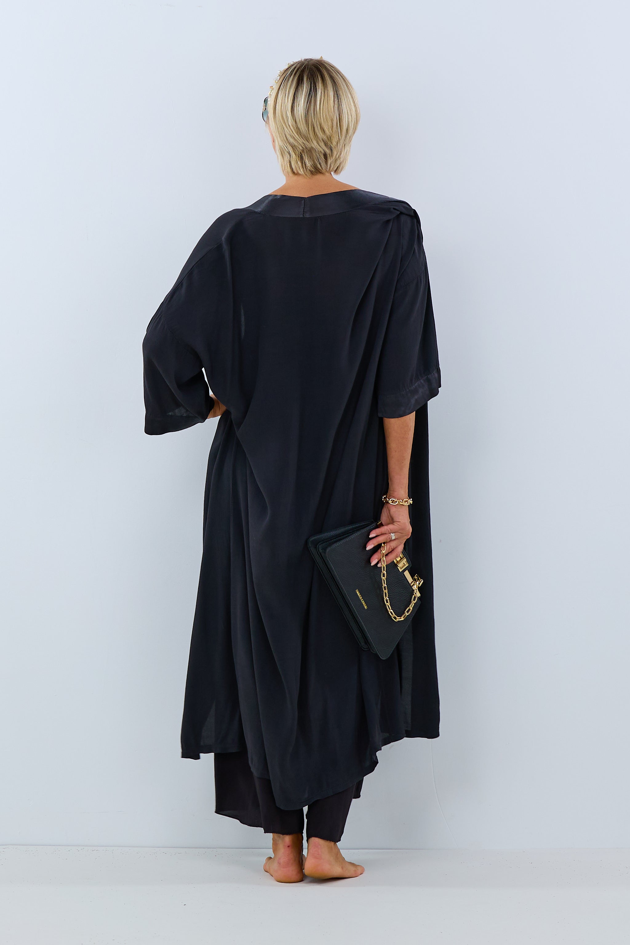 Damen Kimono schwarz Trends & Lifestyle Deutschland Gmbh