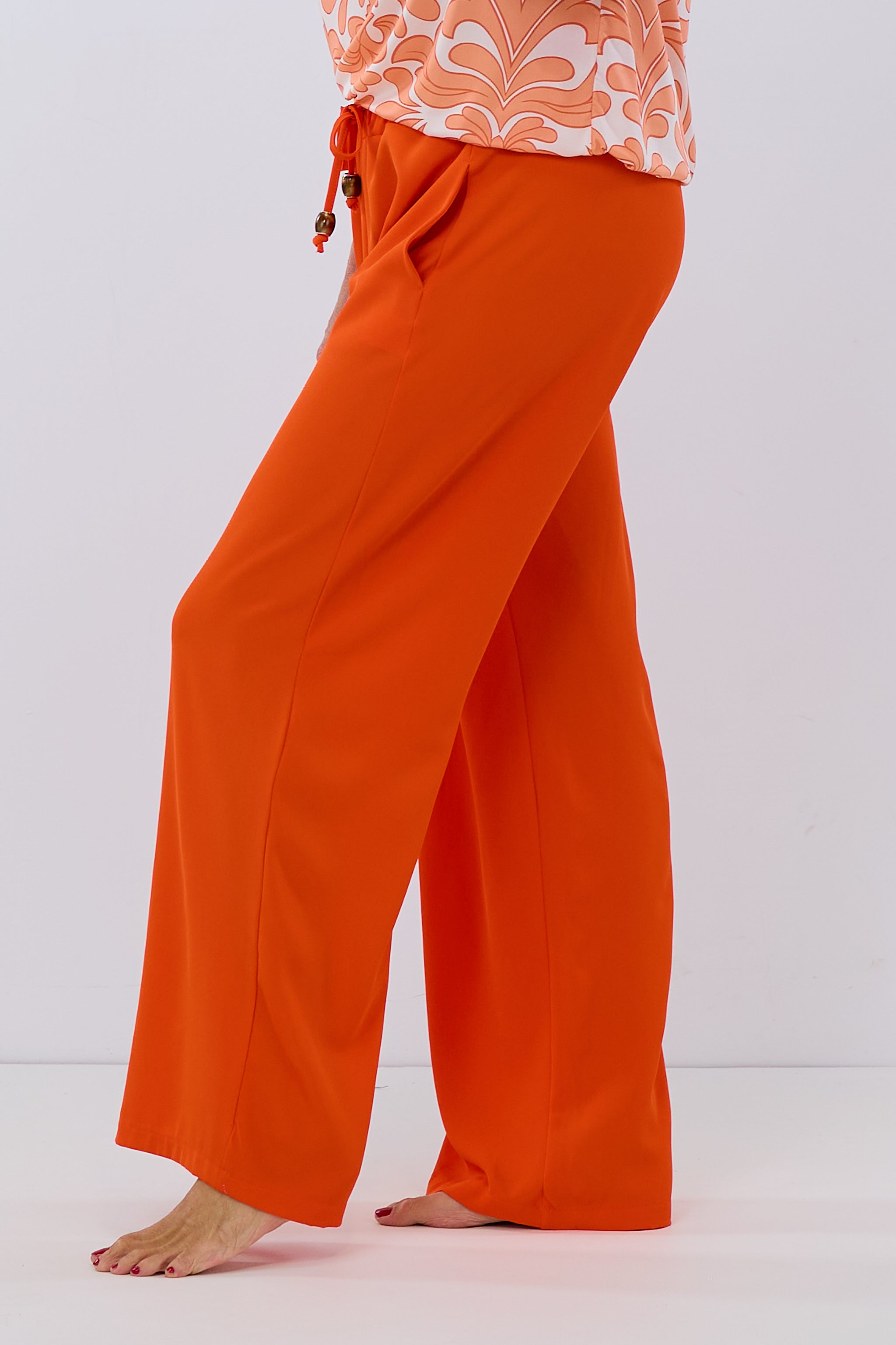 Damen Stoffhose orange Trends & Lifestyle