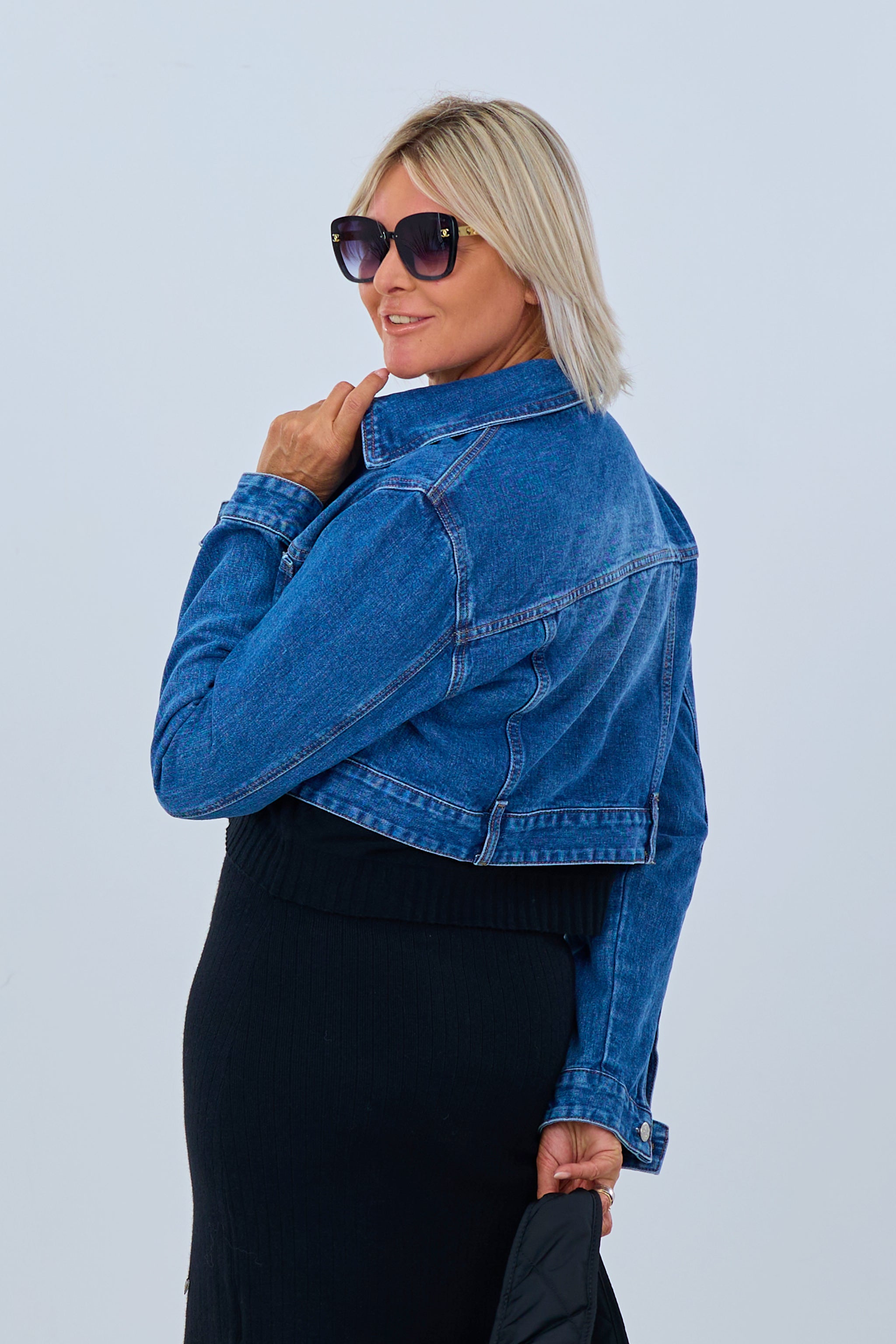 Cropped Jeansjacke, denim von Trends & Lifestyle