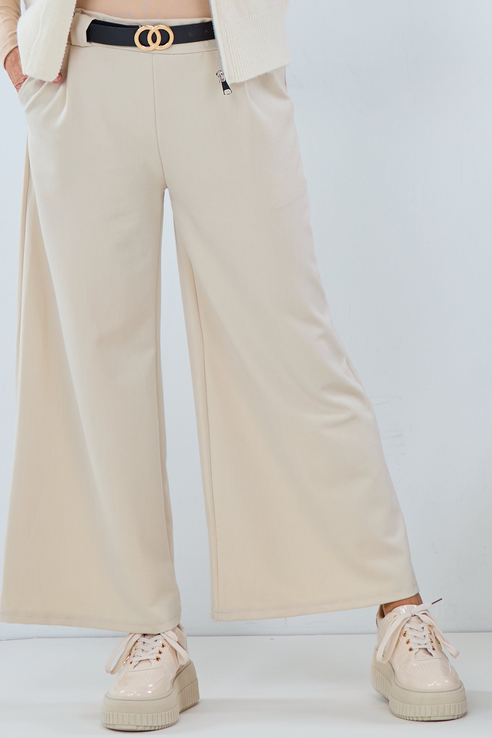 Culotte/Marlene Hose, beige von Trends & Lifestyle