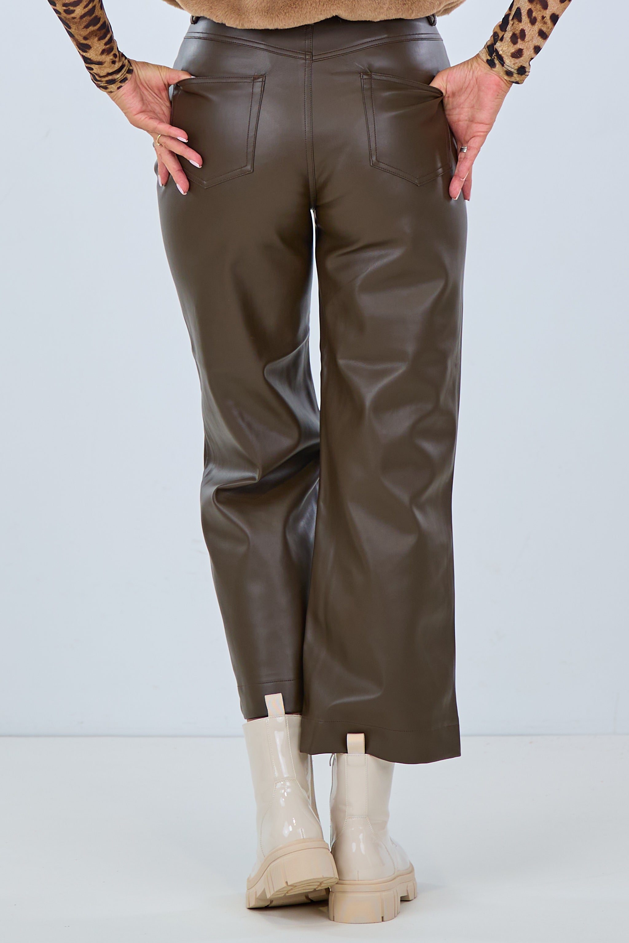 Kunstleder Culotte, braun von Trends & Lifestyle