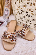 Sommer Pantolette, beige-leo