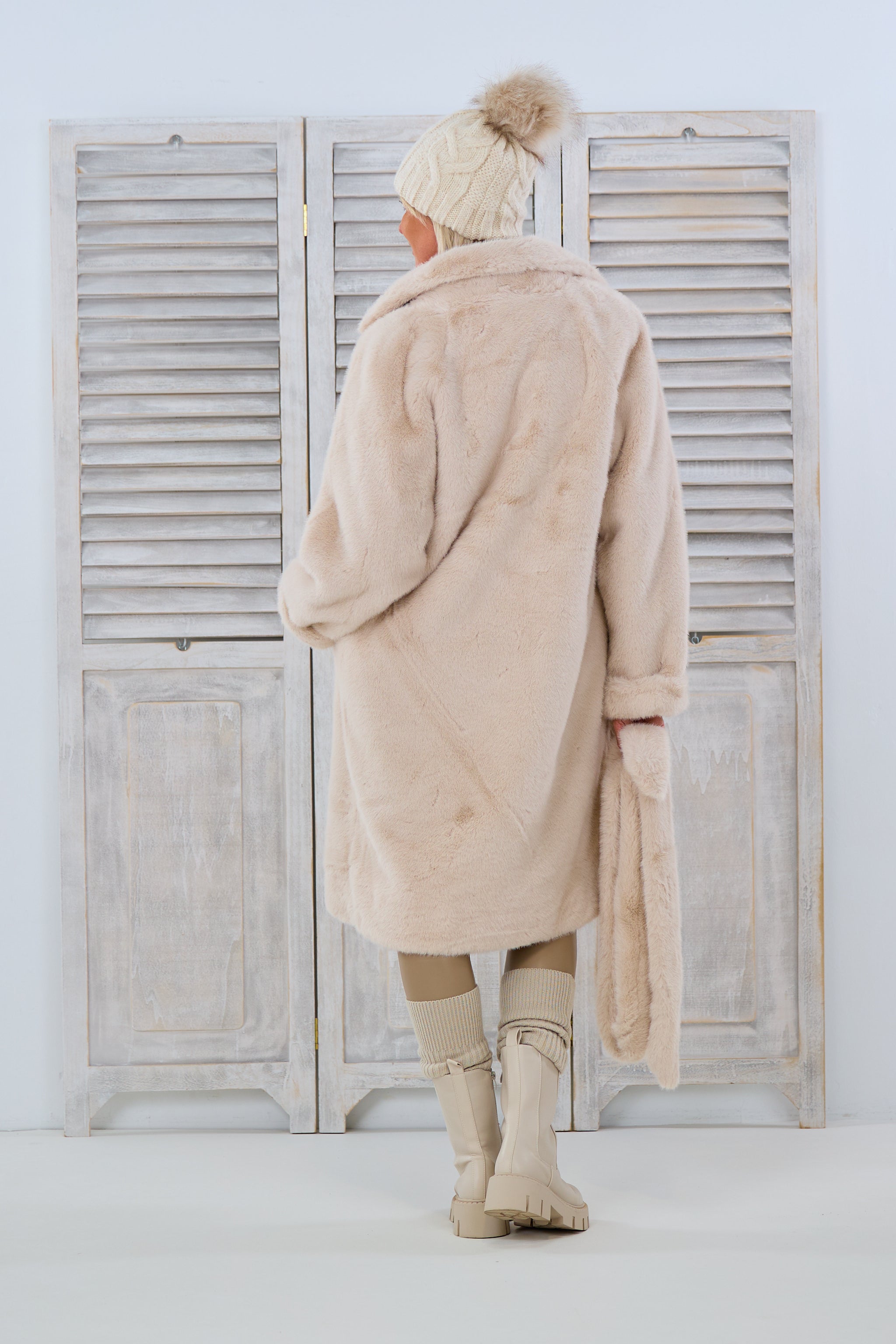 Oversized Wendemantel, beige von Trends & Lifestyle