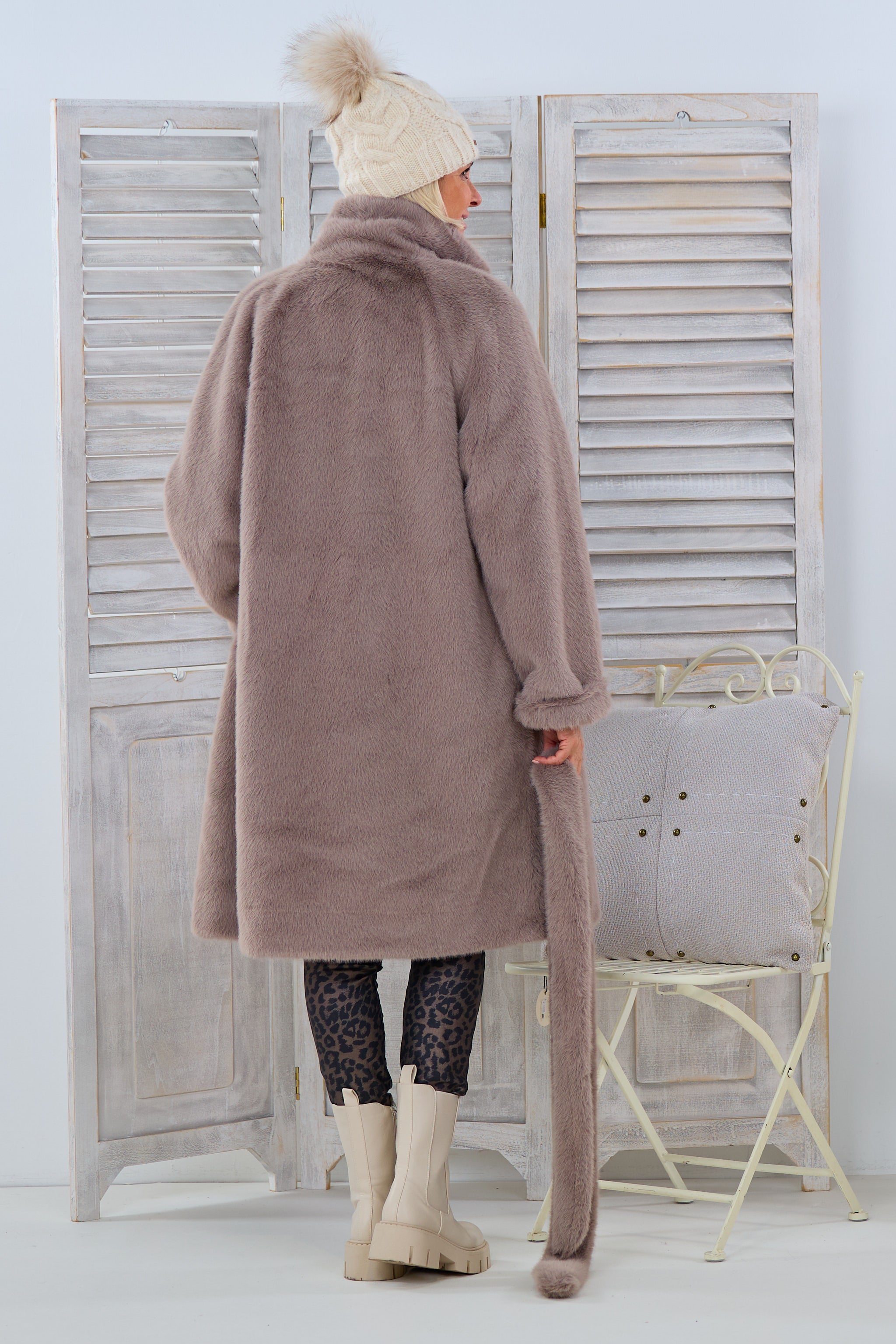 Oversized Wendemantel, taupe von Trends & Lifestyle