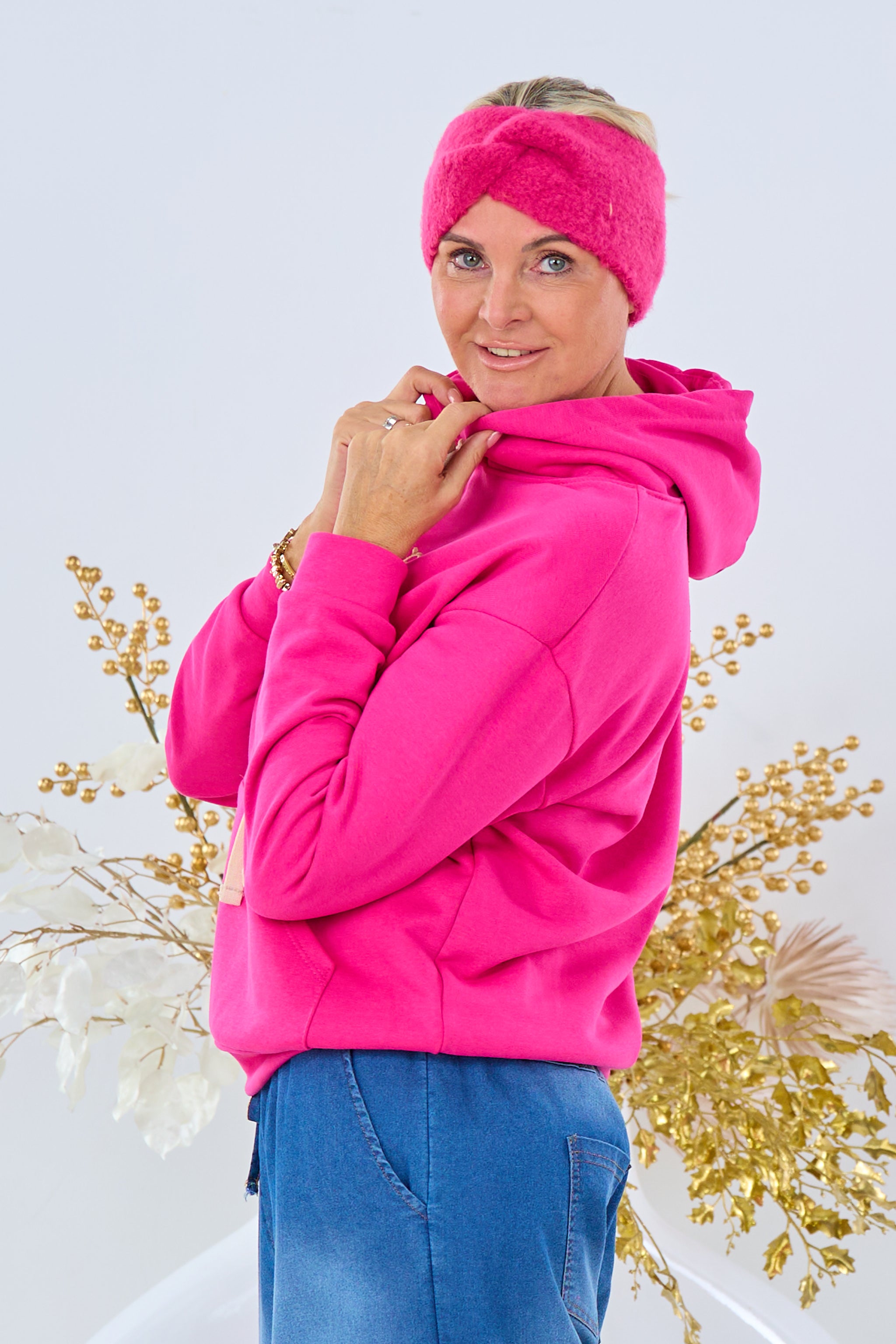 Hoodie "Cute", pink von Trends & Lifestyle