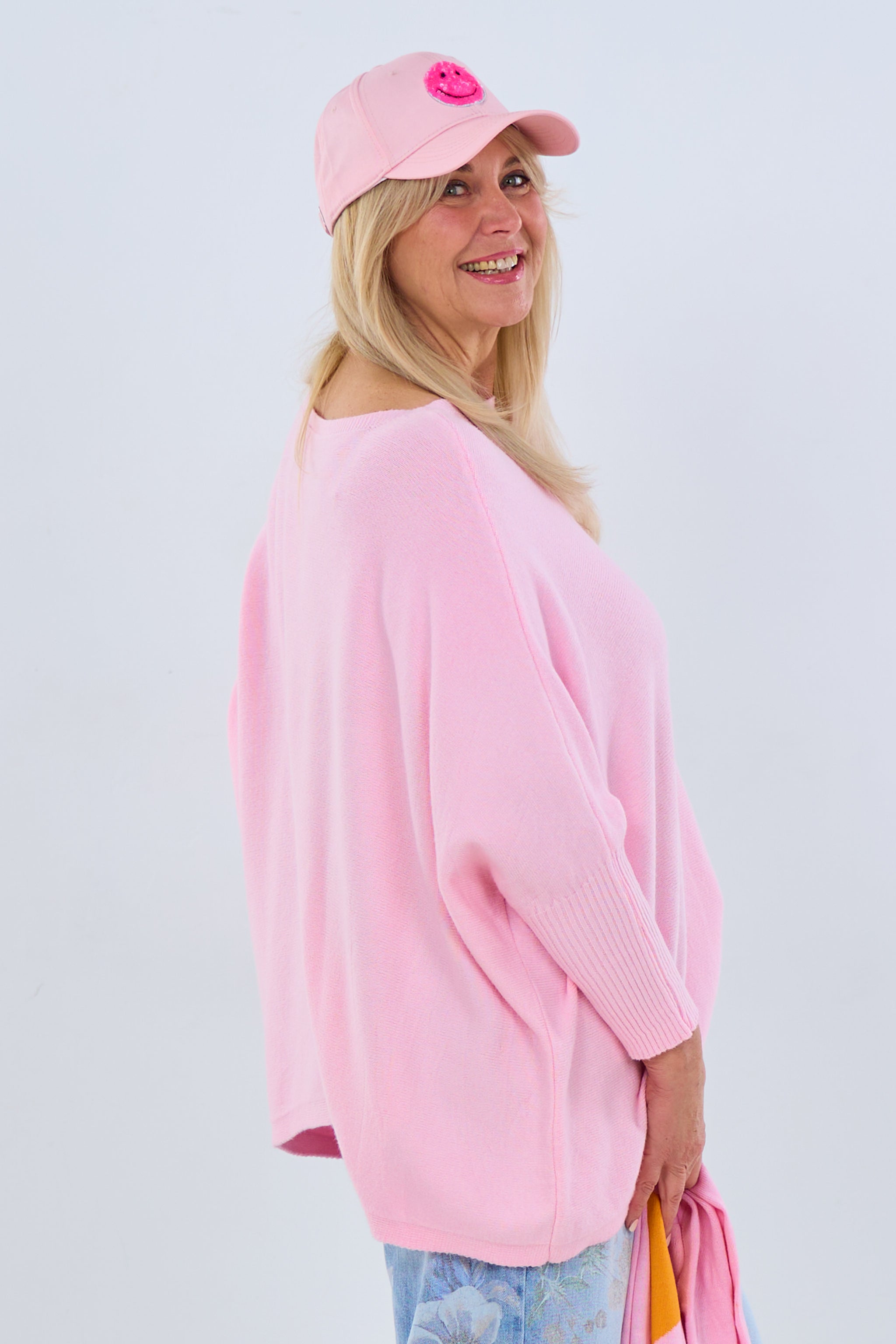 weicher Oversized Strickpulli, rosa von Trends & Lifestyle Deutschland GmbH