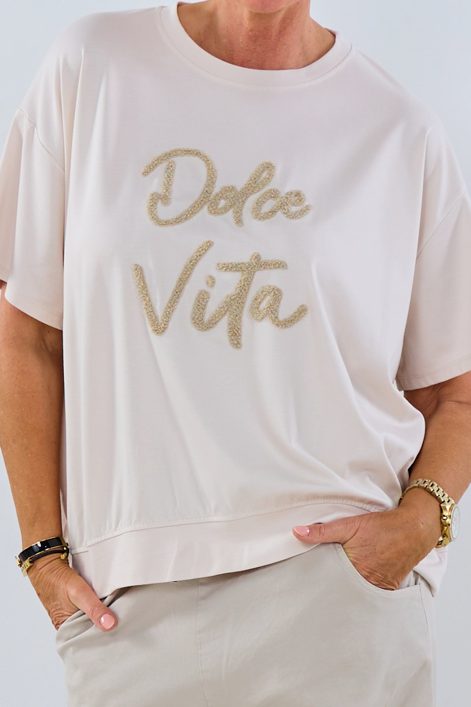 Weiches Shirt DOLCE VITA, beige von Trends & Lifestyle Deutschland GmbH