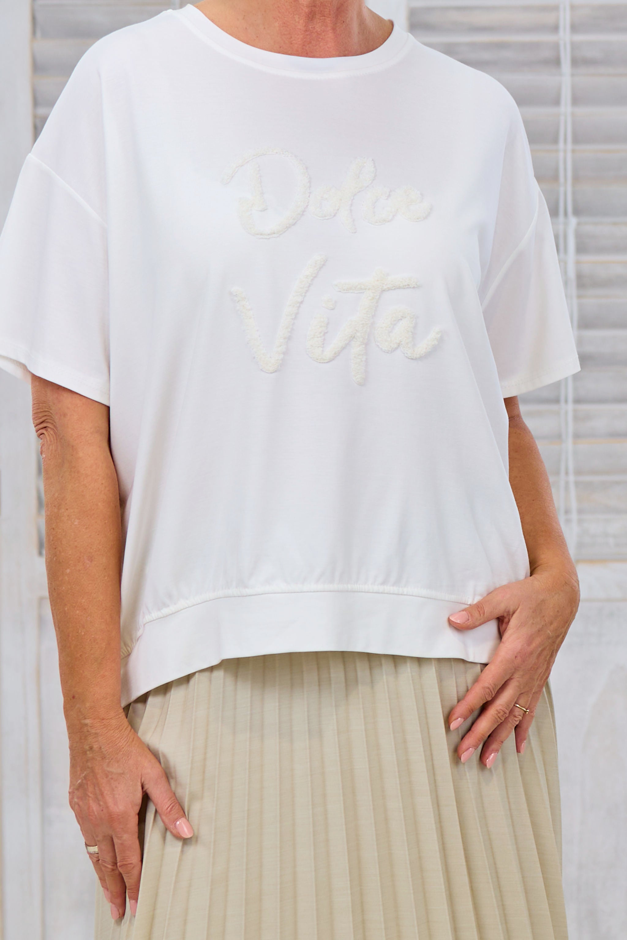 Weiches Shirt DOLCE VITA, ecru von Trends & Lifestyle Deutschland GmbH