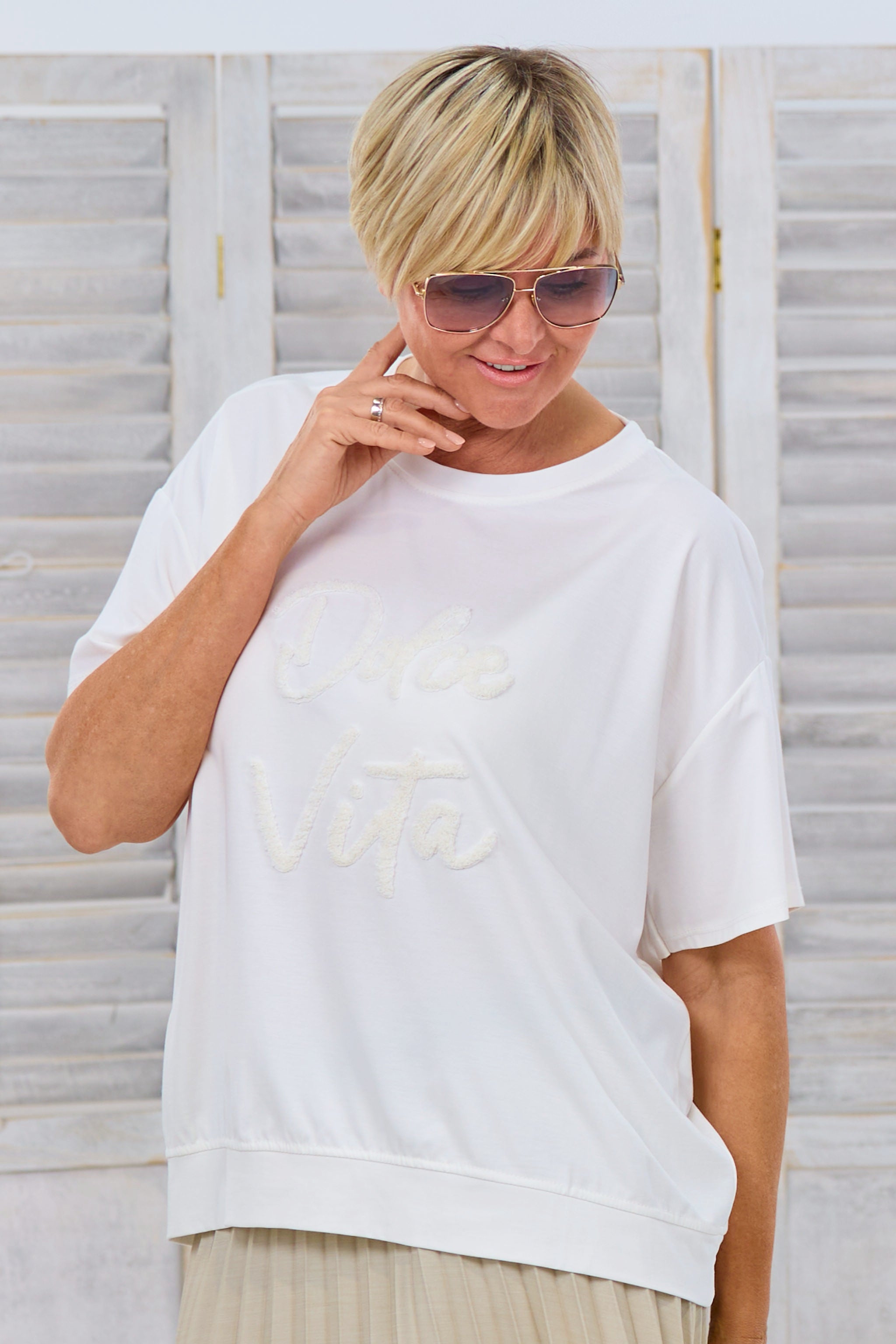 Weiches Shirt DOLCE VITA, ecru von Trends & Lifestyle Deutschland GmbH