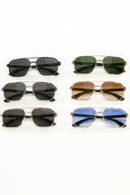 Stylish pilot-style sunglasses, see variants
