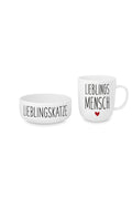 Lieblingskatze Set, weiß von Trends & Lifestyle Deutschland GmbH