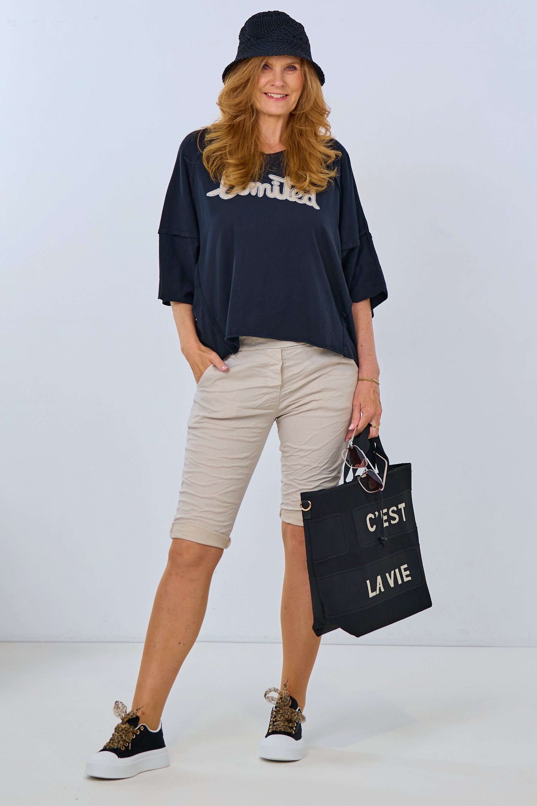 Short-sleeve shirt limited, black
