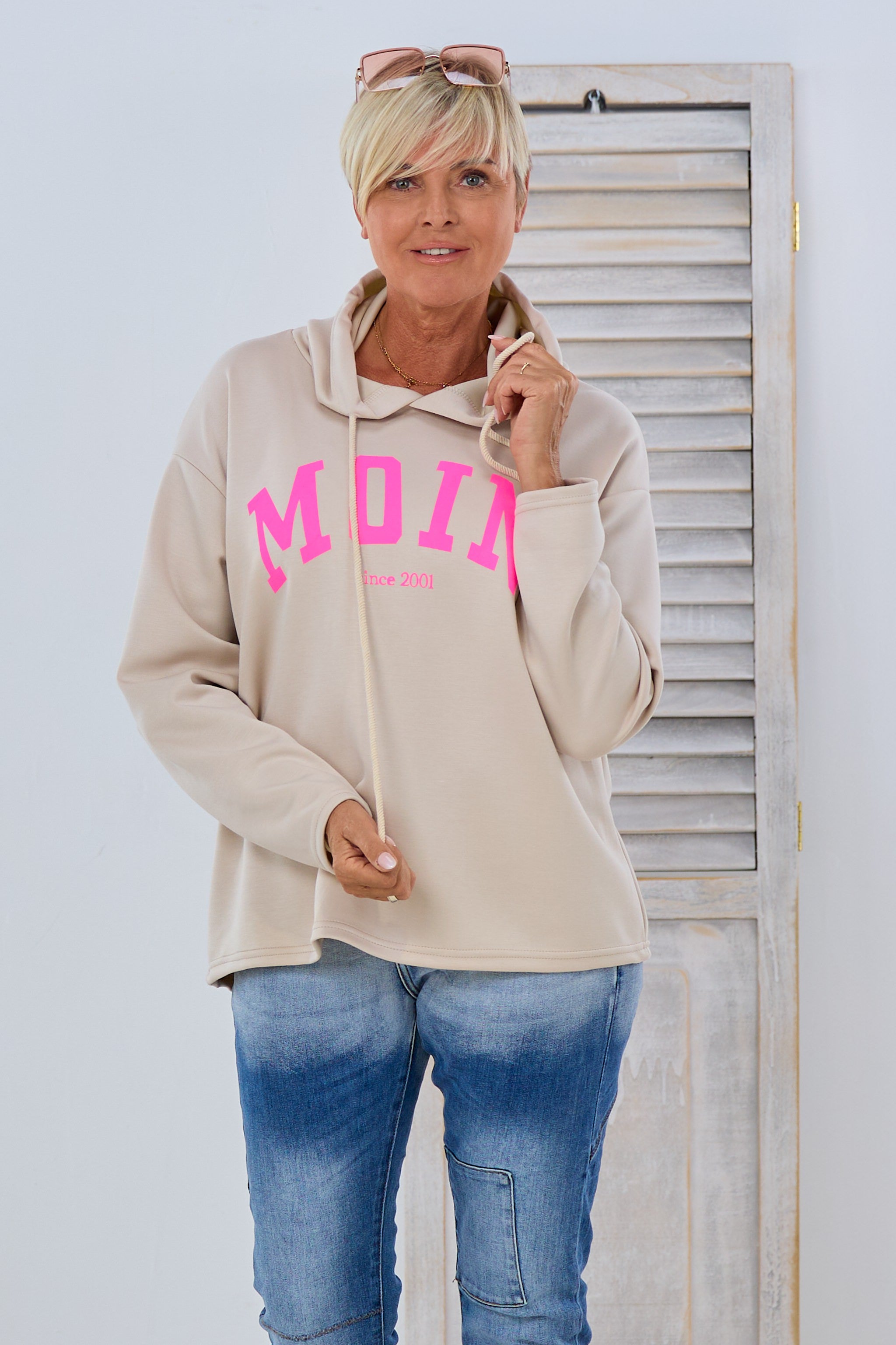 Weicher Hoodie MOIN, beige