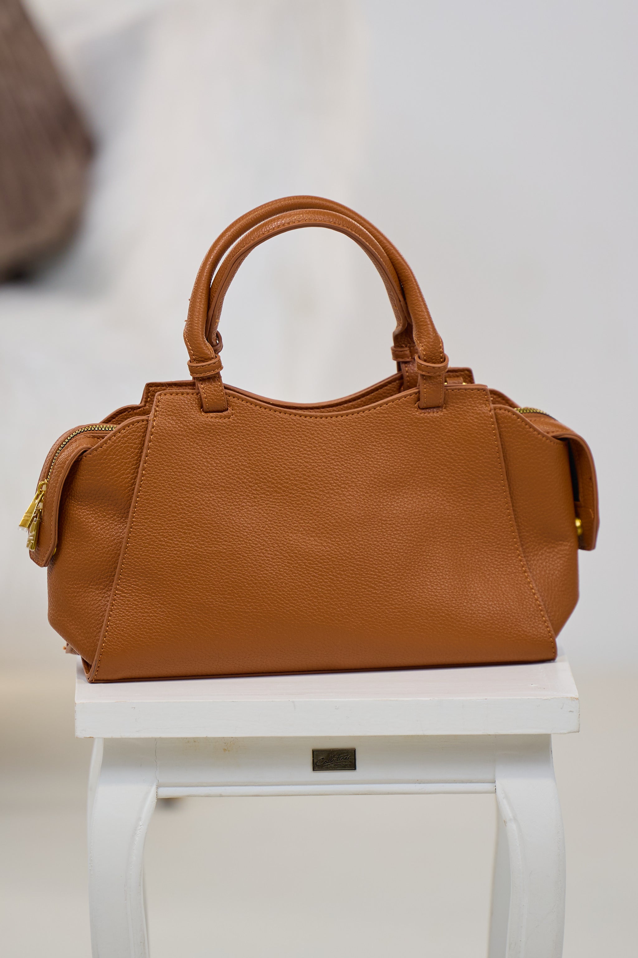 Henkeltasche, camel