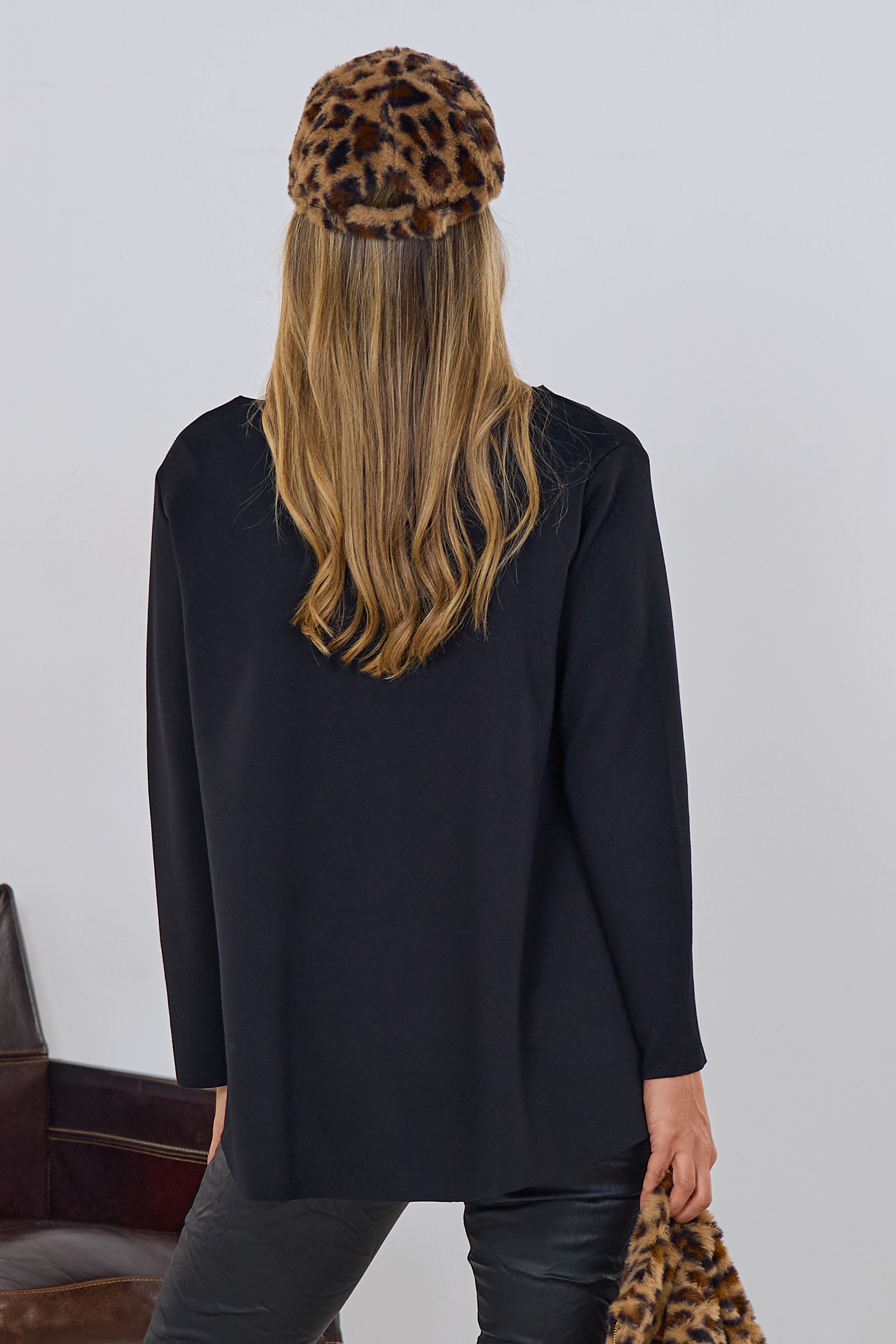 Cozy Basic Shirt, schwarz