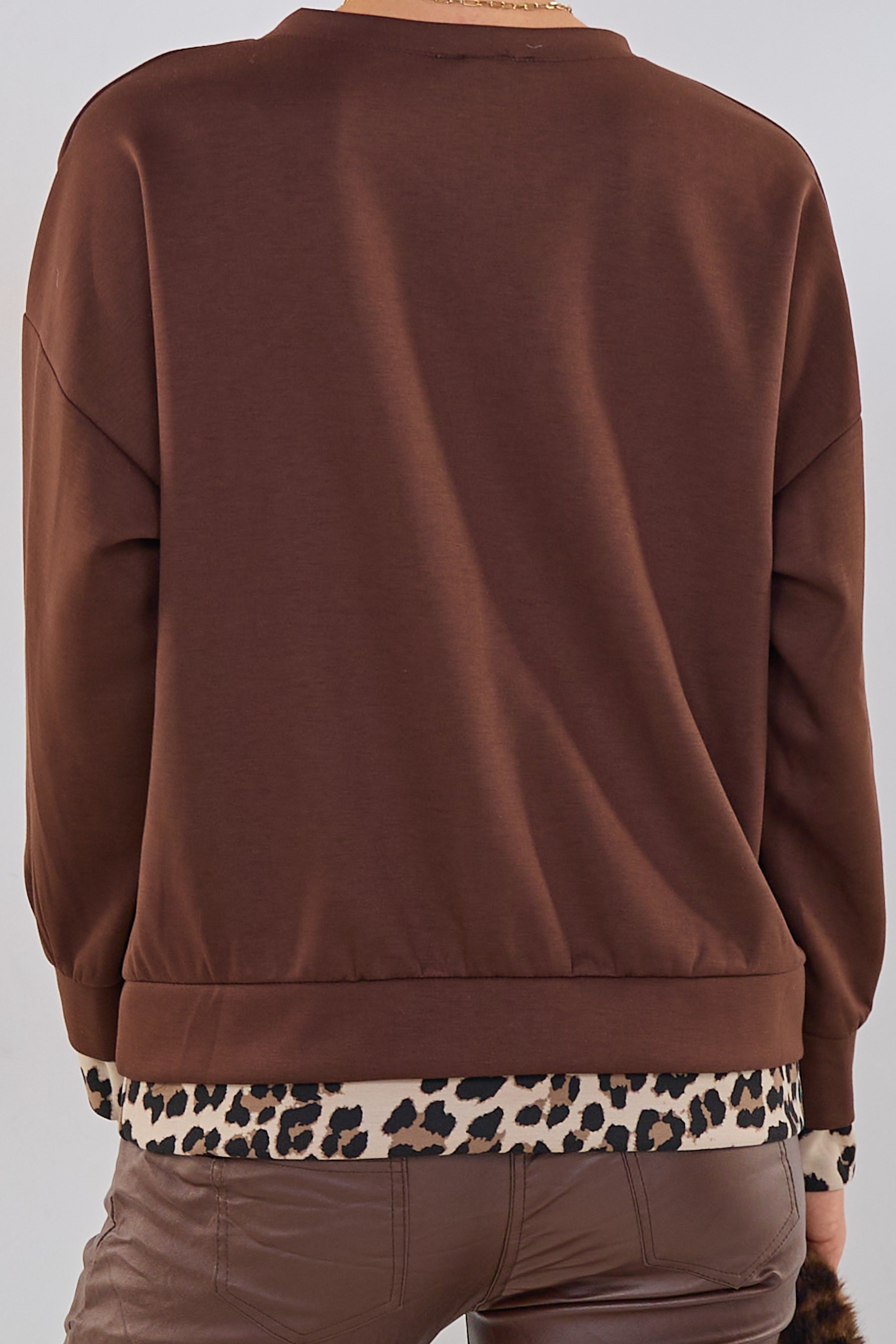 Cozy Shirt CIAO!, schoko-leo