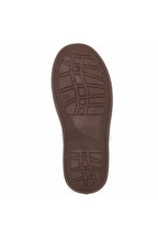 Teddy High-Top Plateau Sneaker in braun